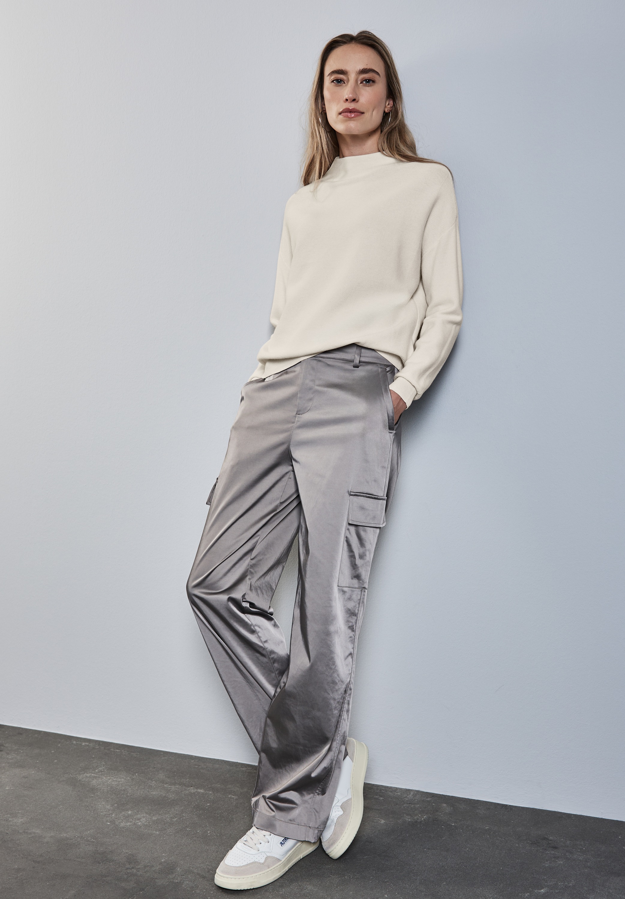 Thumbnail - STREET ONE Stehkragenpullover