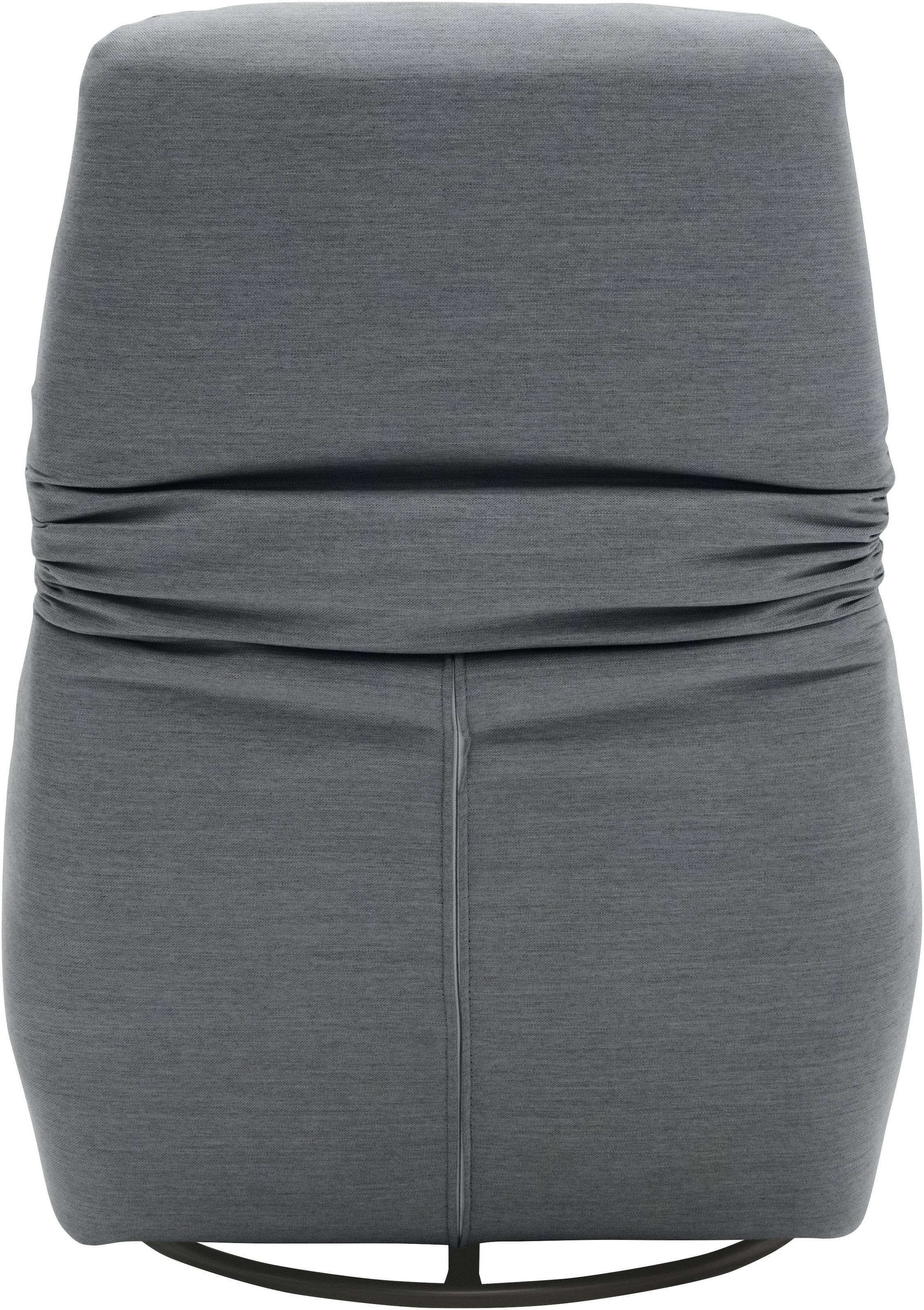 DOMO collection Sessel »Sonner, wahlweise mit Swivelfunktion«, Um 360 Grad drehbar, Rücken aufstellbar, Drehsessel
