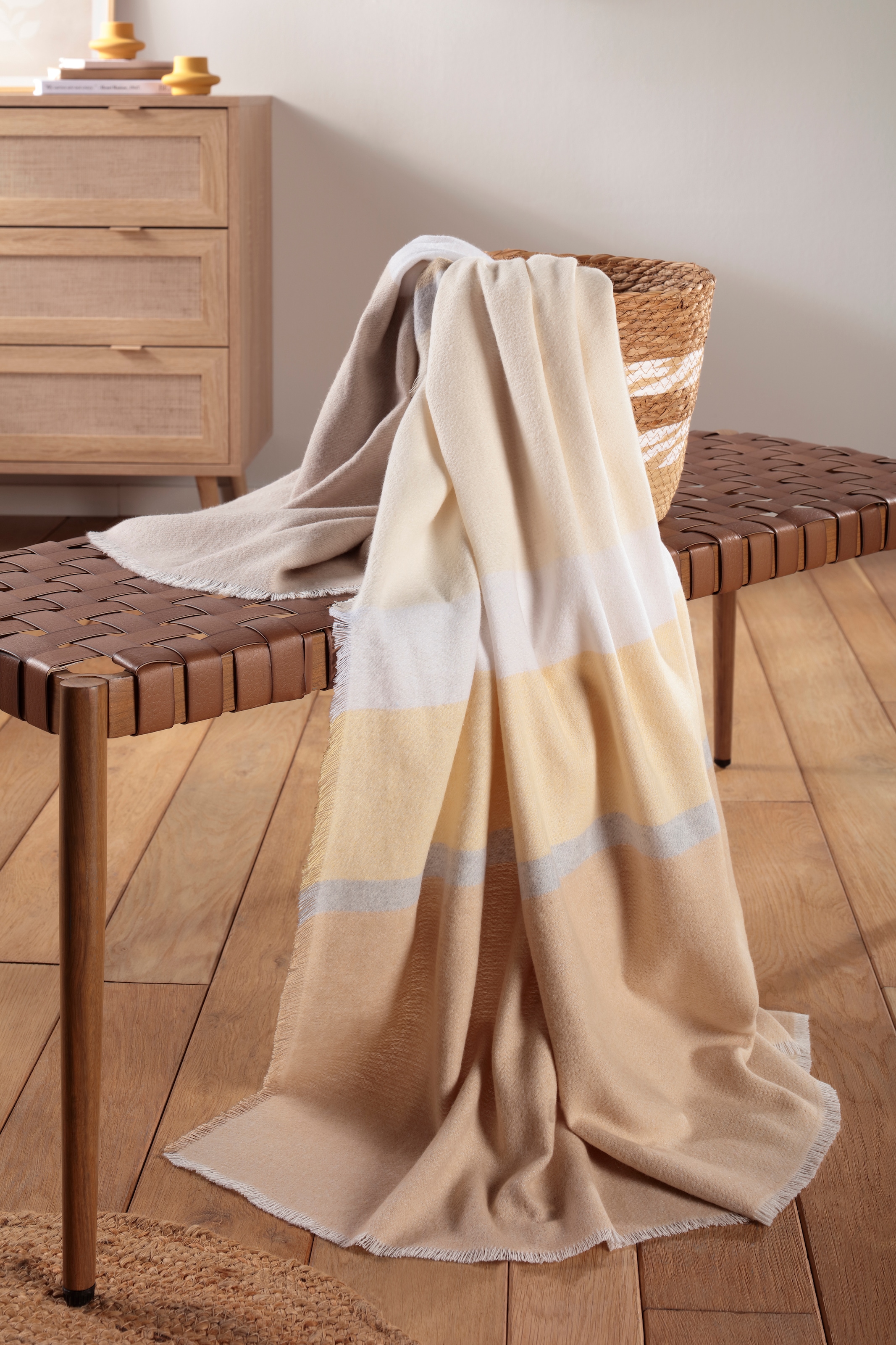 Biederlack Plaid »Plaid Spring«, im frischem Design