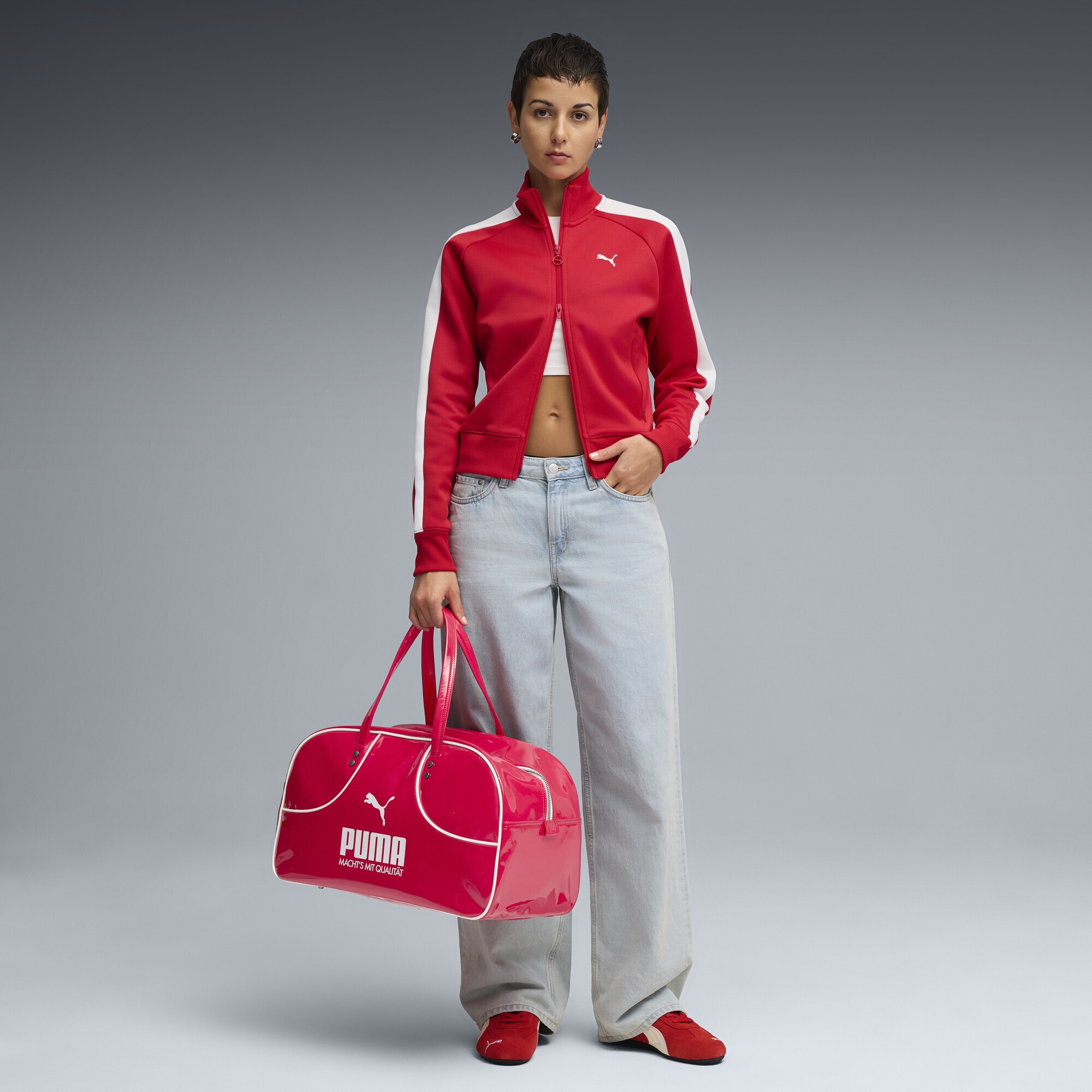 PUMA Trainingsjacke »T7 ALWAYS ON Kurze Trainingsjacke Damen«