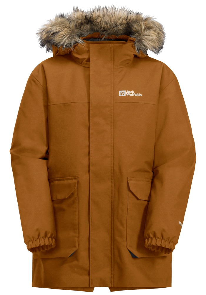 Jack Wolfskin 3-in-1-Funktionsjacke "COSY BEAR 3IN1 PARKA K", mit Kapuze