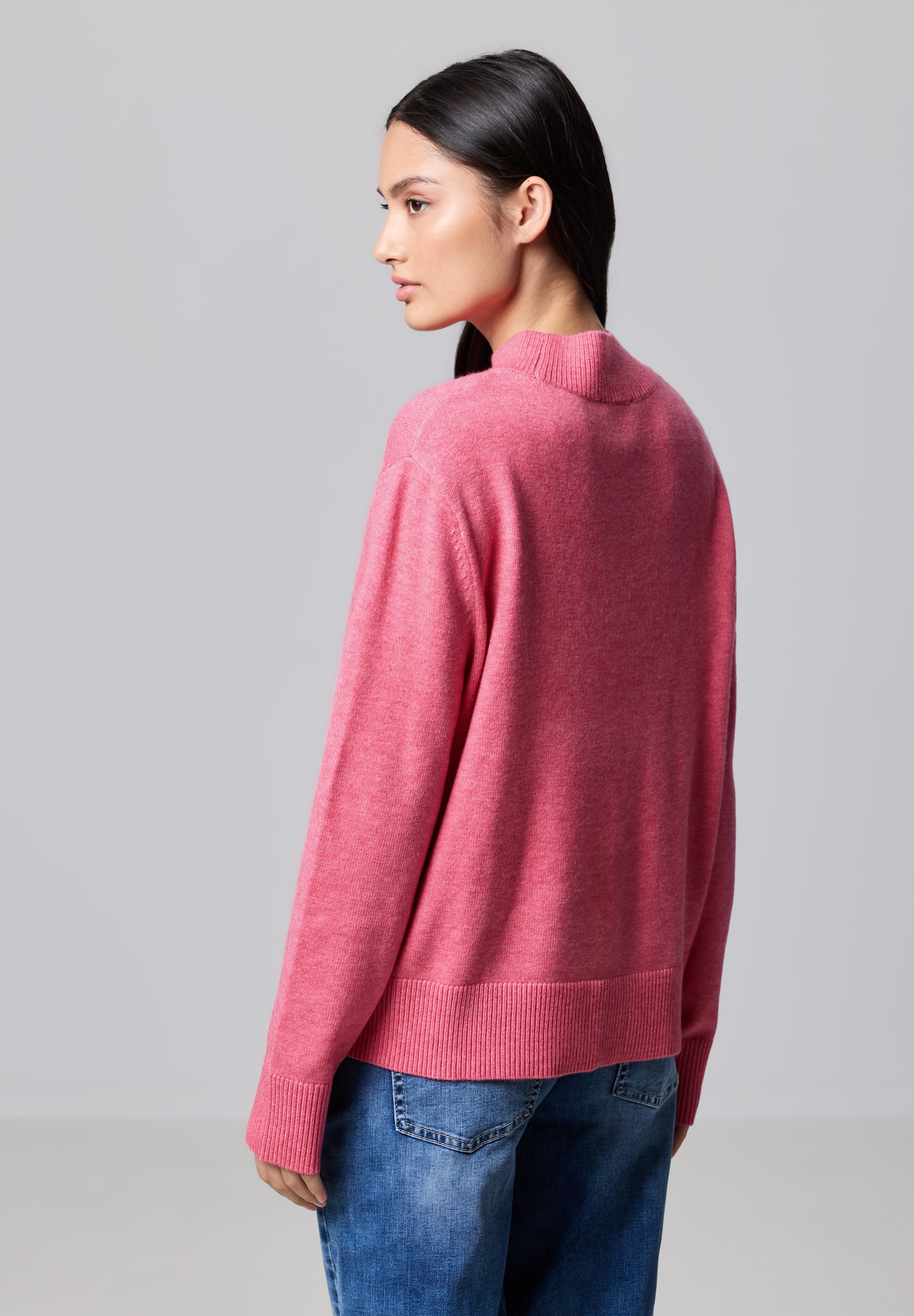STREET ONE STUDIO Strickpullover, Feinstrick