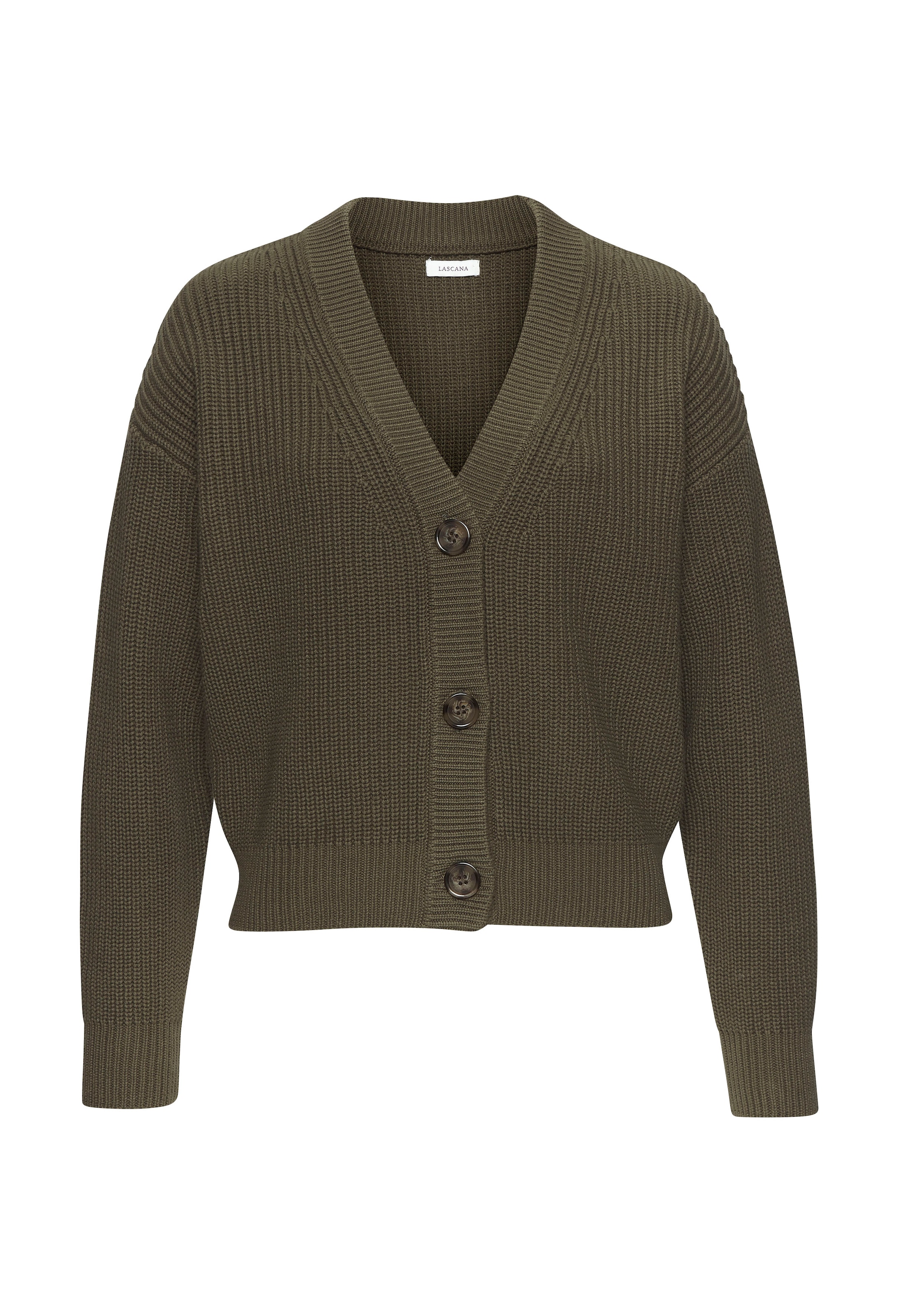 LASCANA Strickjacke, mit V-Neck