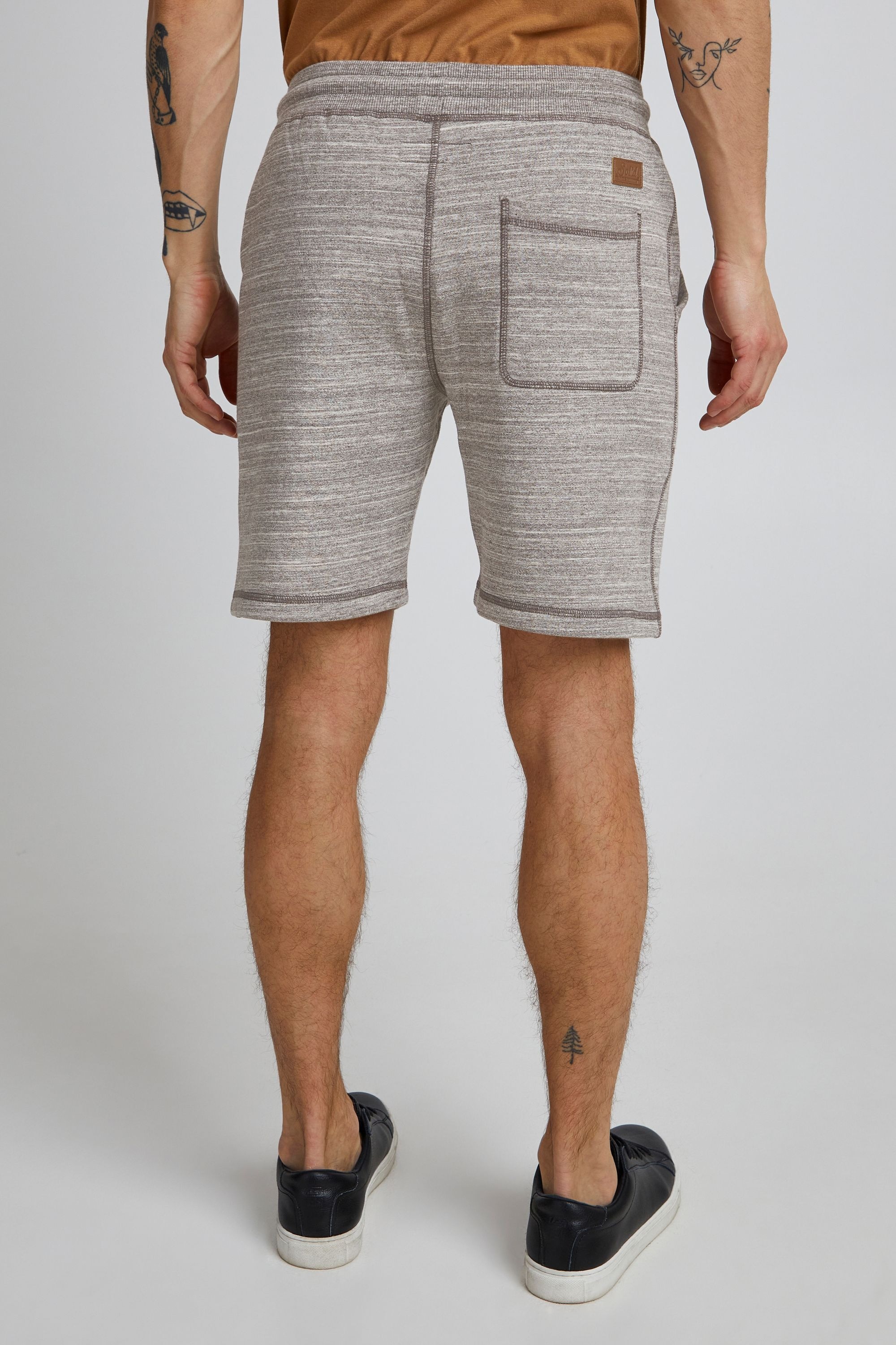 !solid Sweatshorts SOLID "Sweatshorts SDAris", Herren, Gr. M, N-Gr, bunt (coffee bea), Obermaterial: 93% Baumwolle CO. 7% Polyester PES., Hosen Sweatshorts 3