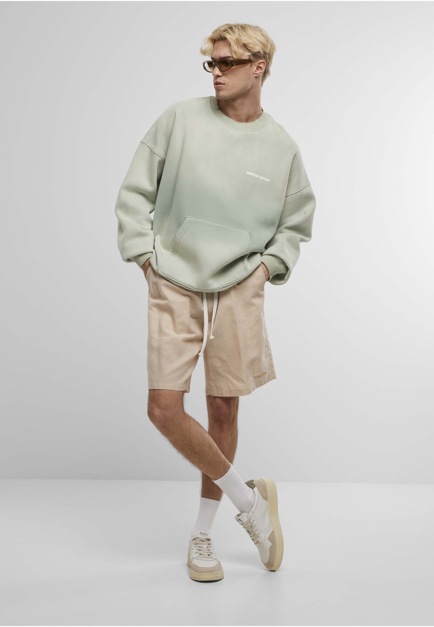 Another Cotton Lab Sweater »Another Cotton Lab Matcha Oversized Washed Sweater«, 1
