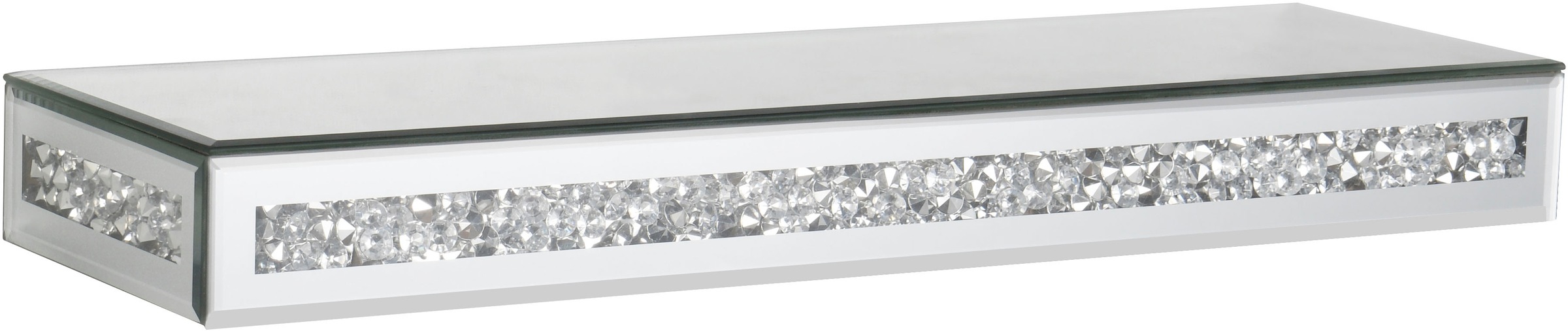 MIRRORS AND MORE Wandregal "Glitty" 1 Stk. tlg. Dekoratives Regal günstig online kaufen