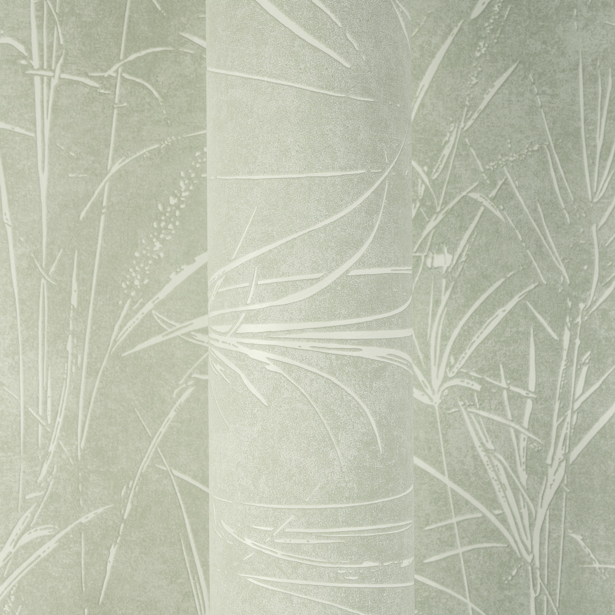 living walls Vliestapete »Cosiness Gräser – Vorgeleimte florale Vliestapete« botanisch | floral | leicht glänzend glatt Elegantes Gräsermotiv mit mattem Grund und sanften Glanzakzenten
