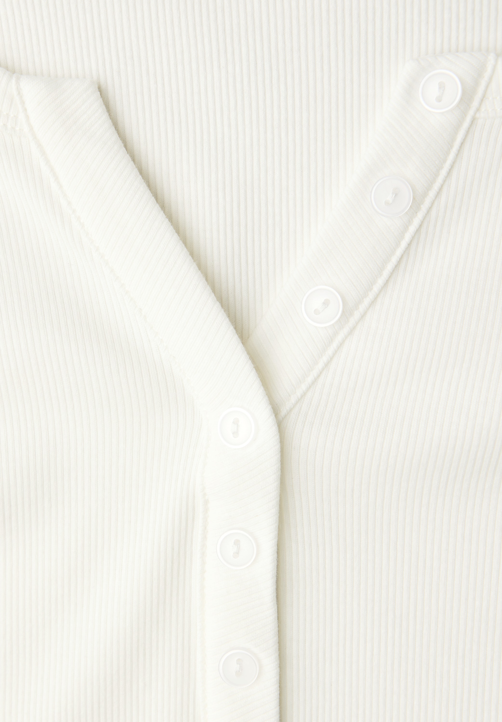 STREET ONE STUDIO Langarmshirt aus Baumwolle mit Stretchante