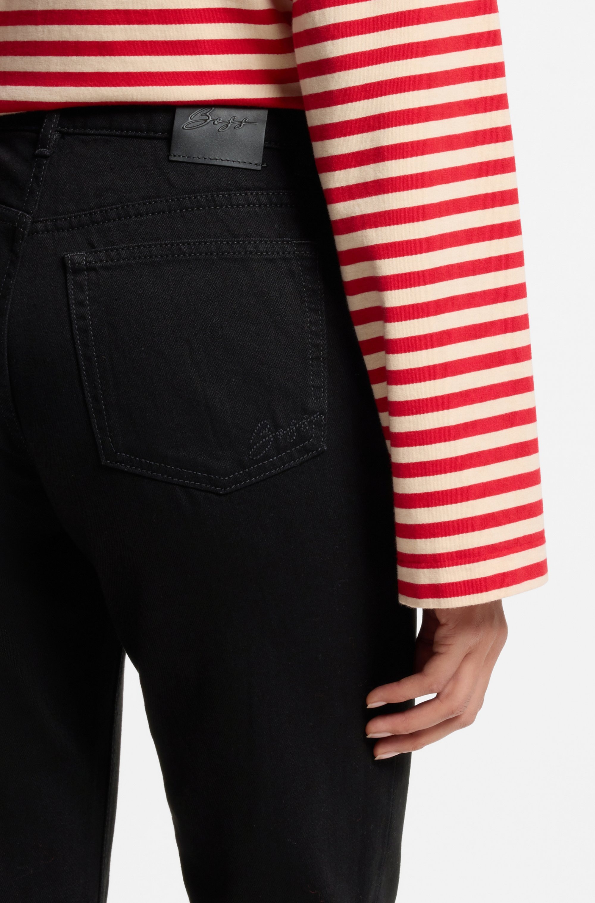 BOSS ORANGE High-waist-Jeans »ADA SLIM HR 4.0 Premium Damenmode« aus Baumwoll-Denim
