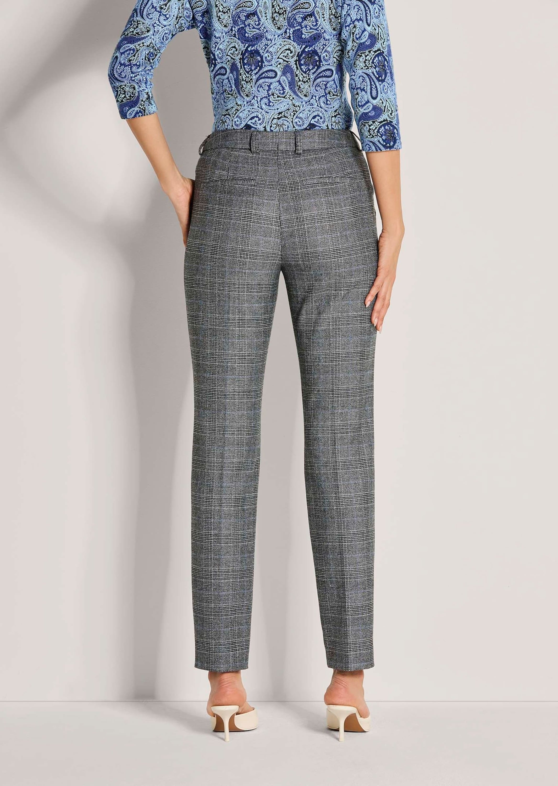 MADELEINE Stoffhose »Stoffhose Glencheck-Hose mit Stretch«