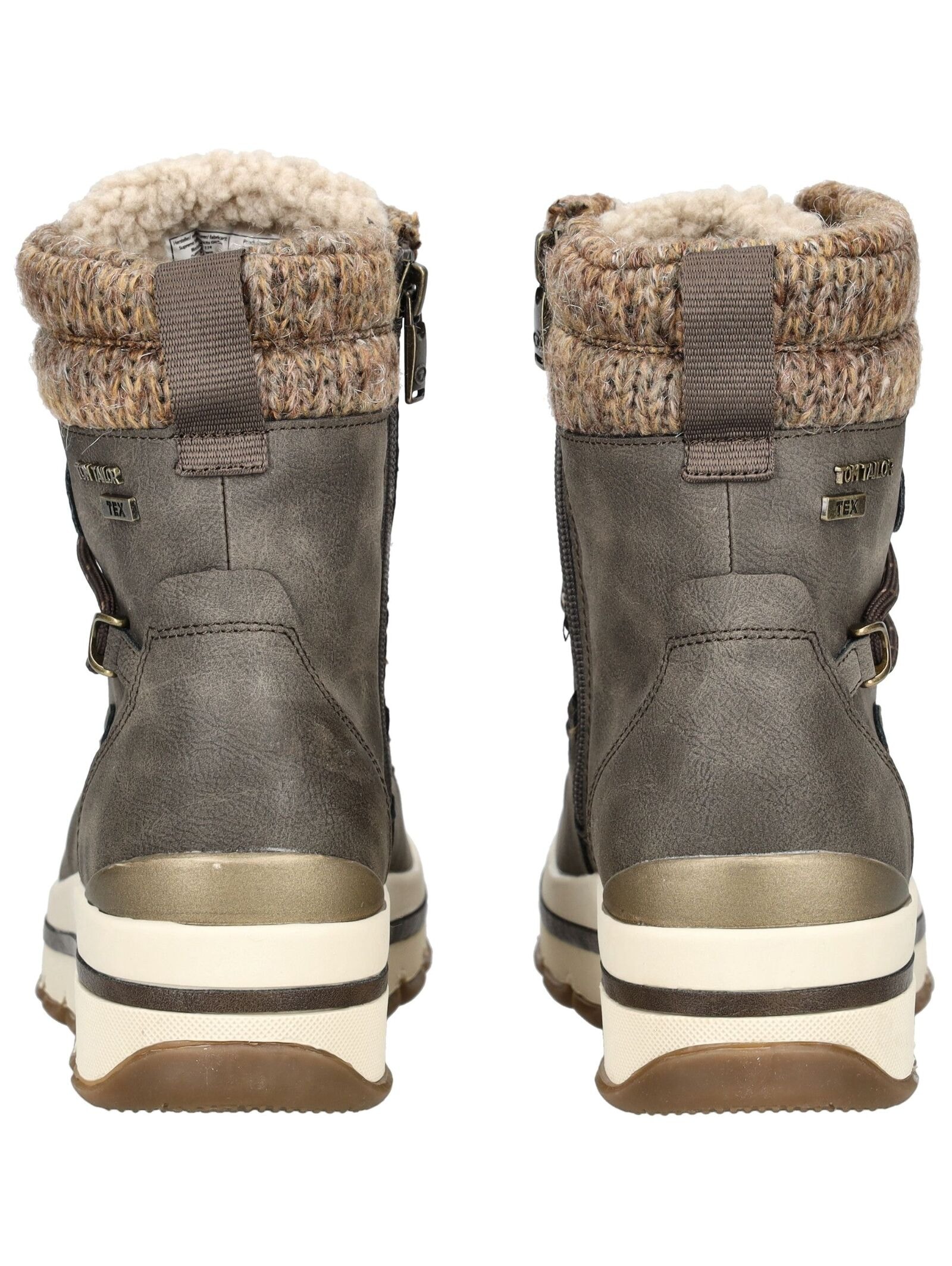 TOM TAILOR Schnürstiefelette »Tom Tailor Stiefelette Lederimitat«