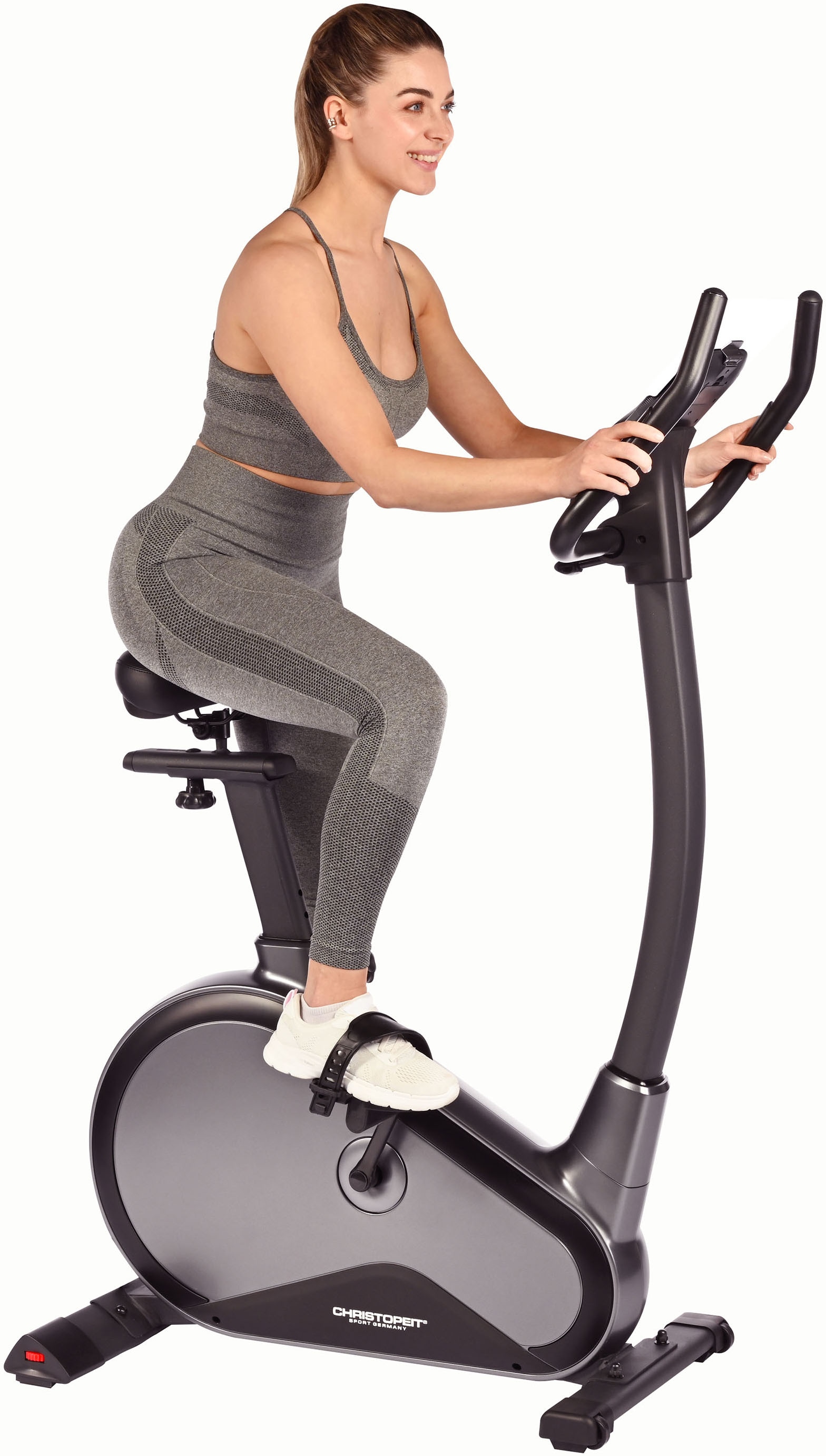 Christopeit Sport® Ergometer »EM 8000«, (Kinomap App kompatibel), Kinomap App kompatibel