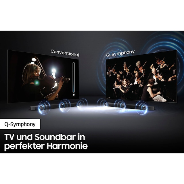Samsung Soundbar »HW-Q610B«, 3.1.2-Kanal,Dolby Atmos- und  DTS:X-Unterstützung,RMS: 360 W | BAUR