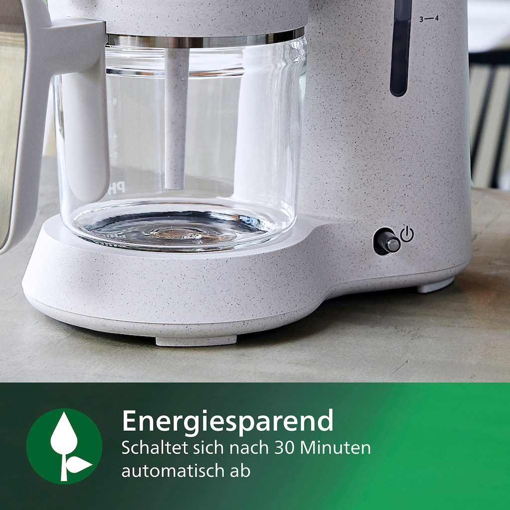 Philips Filterkaffeemaschine »Eco Conscious Edition 5000er Serie HD5120/00«, 1,2 l Kaffeekanne