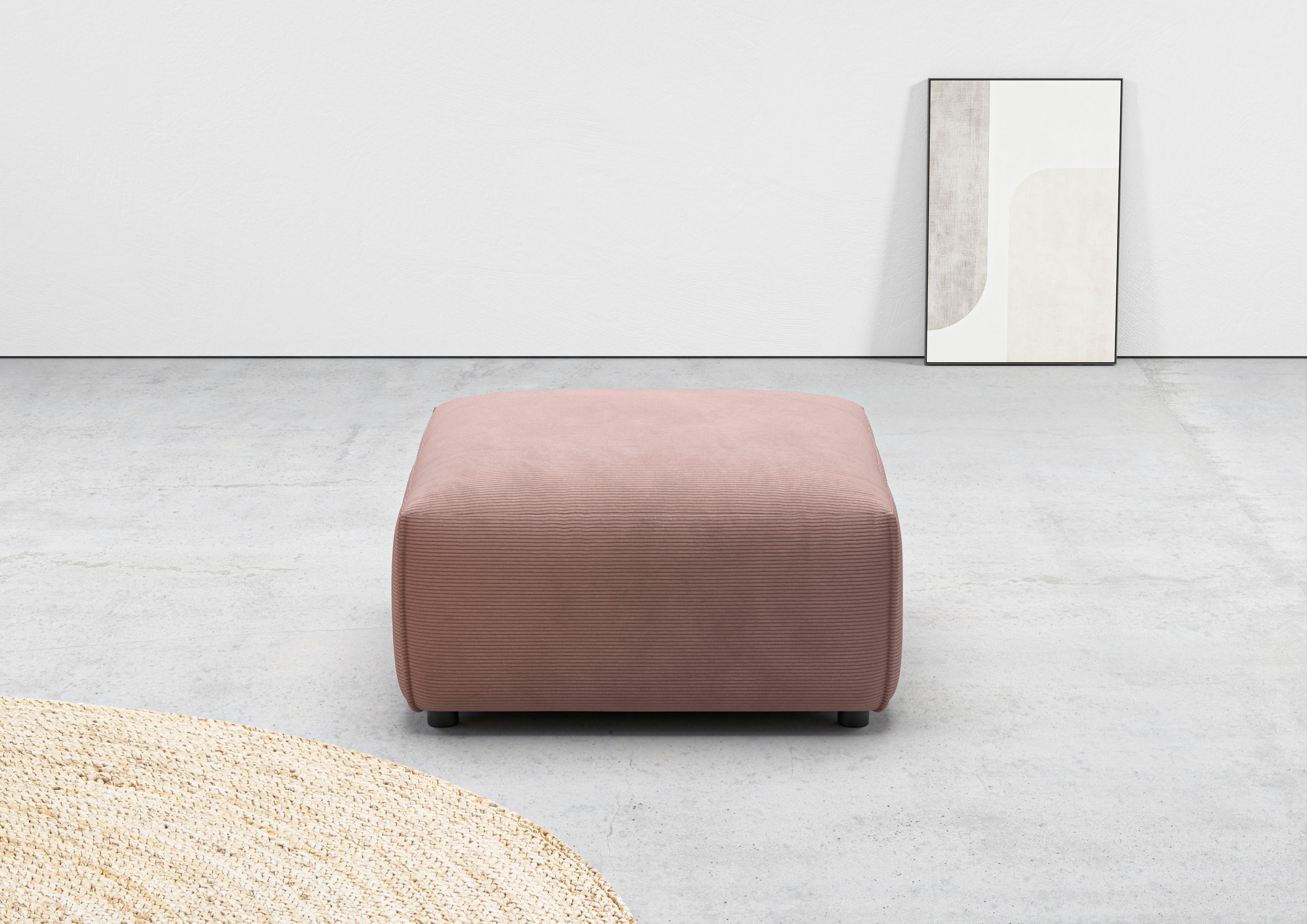 Home affaire Hocker "Glimminge auch in Breitcord, Feincord und Easy care-Bezug" passend zur Serie "Glimminge"