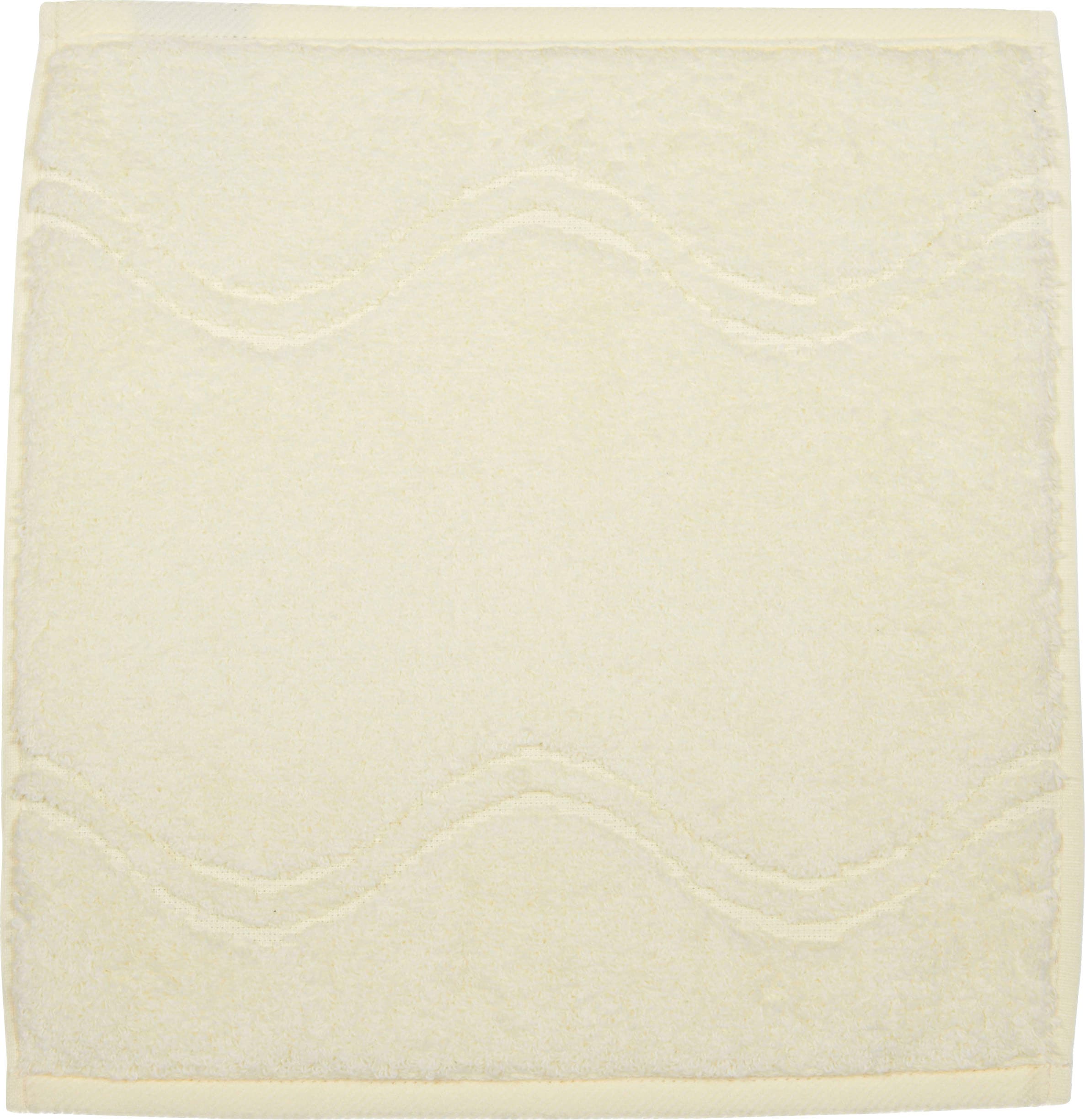 ROSS Seiftuch »Cashmere feeling«, (6 St.), mit Wellen-Bordüre