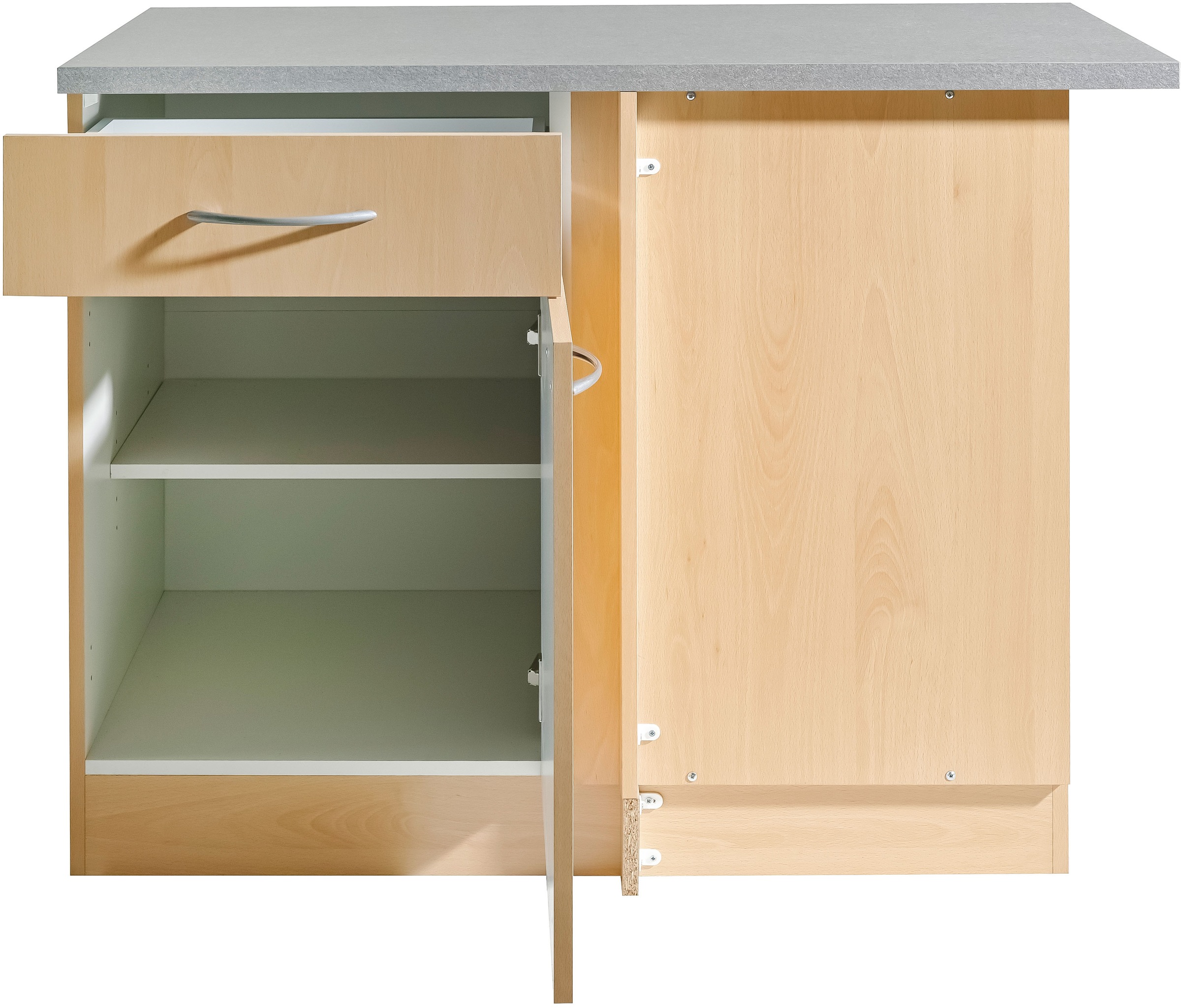 wiho Küchen Eckunterschrank "Kiel", 110 cm breit günstig online kaufen