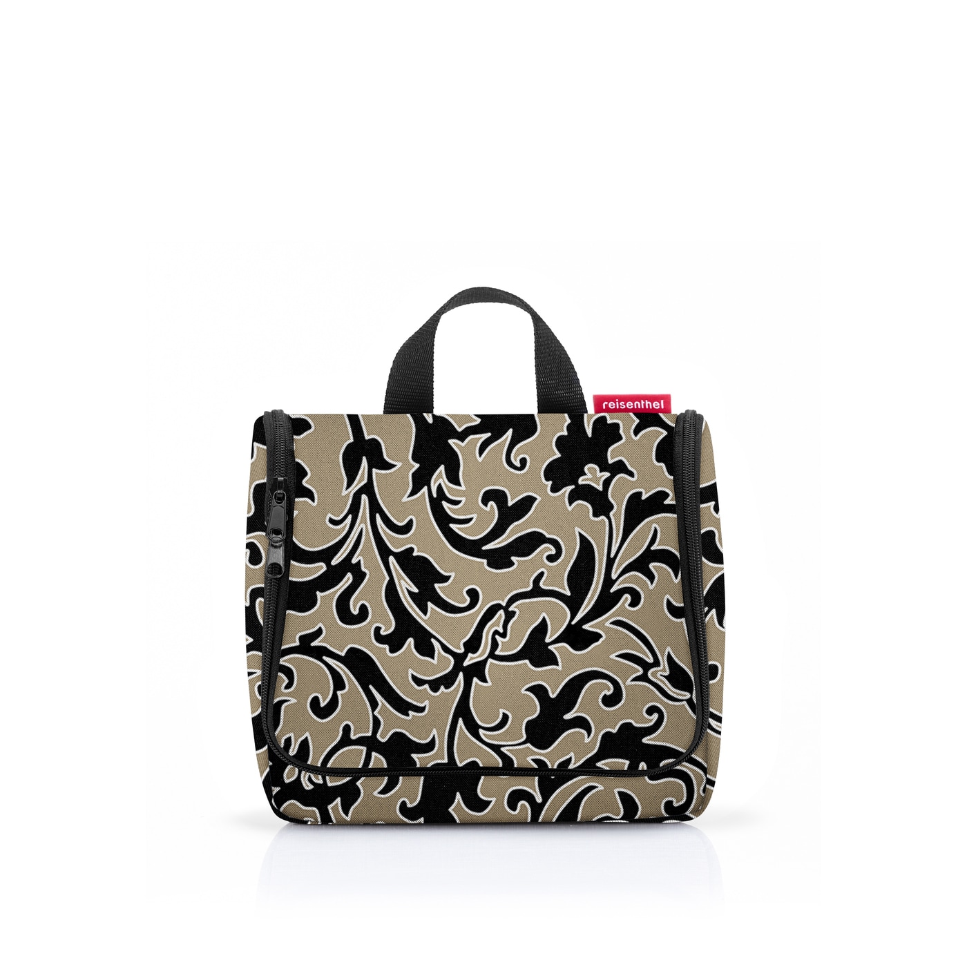 REISENTHEL Kulturbeutel "toiletbag", B/H/T: 20cm x 10cm x 23cmbaroque marble, Taschen, großes Hauptfach, Stecktaschen, Reißverschlusstaschen, Spiegel