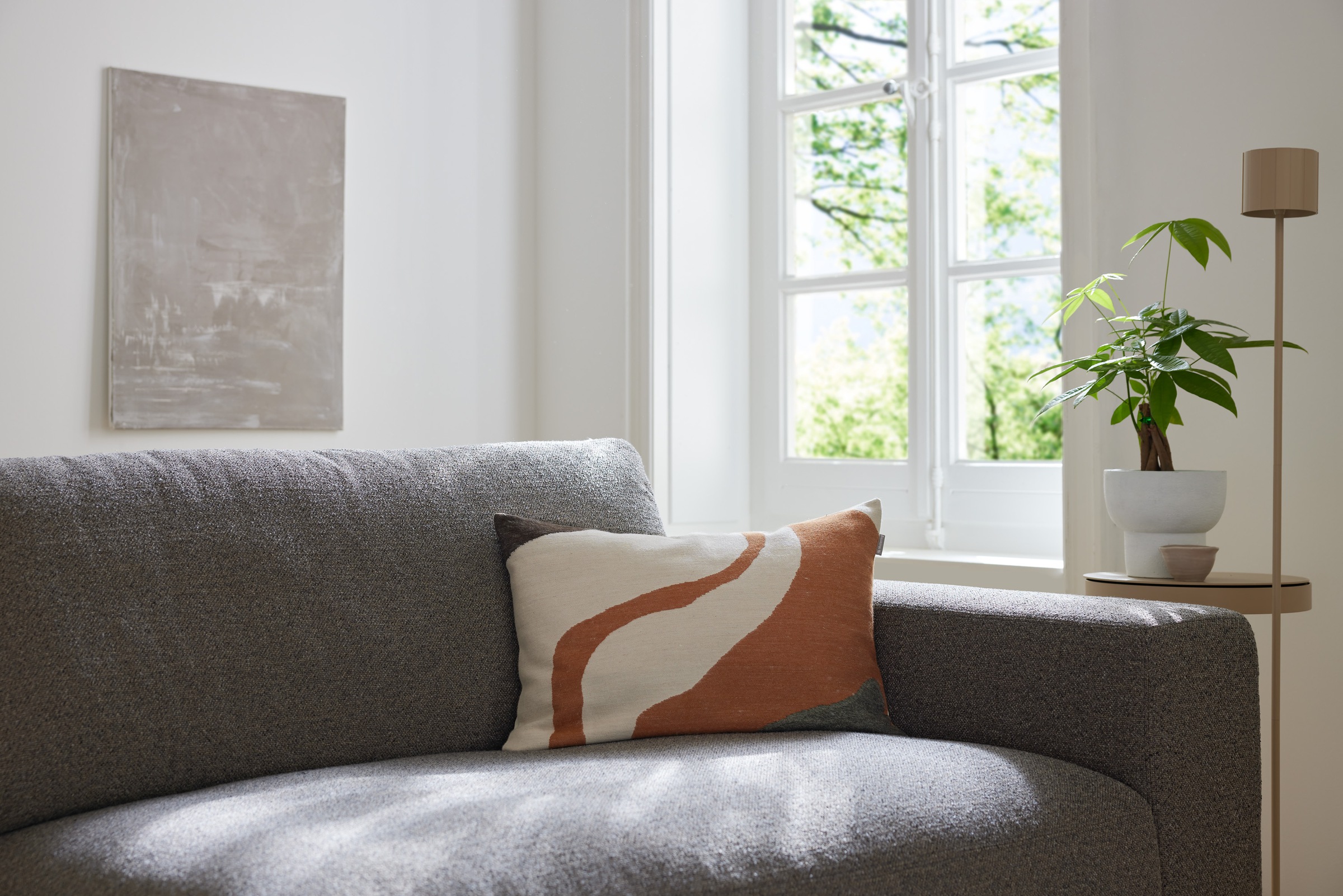 Musterring Dekokissen "Waves" mit Stickerei günstig online kaufen