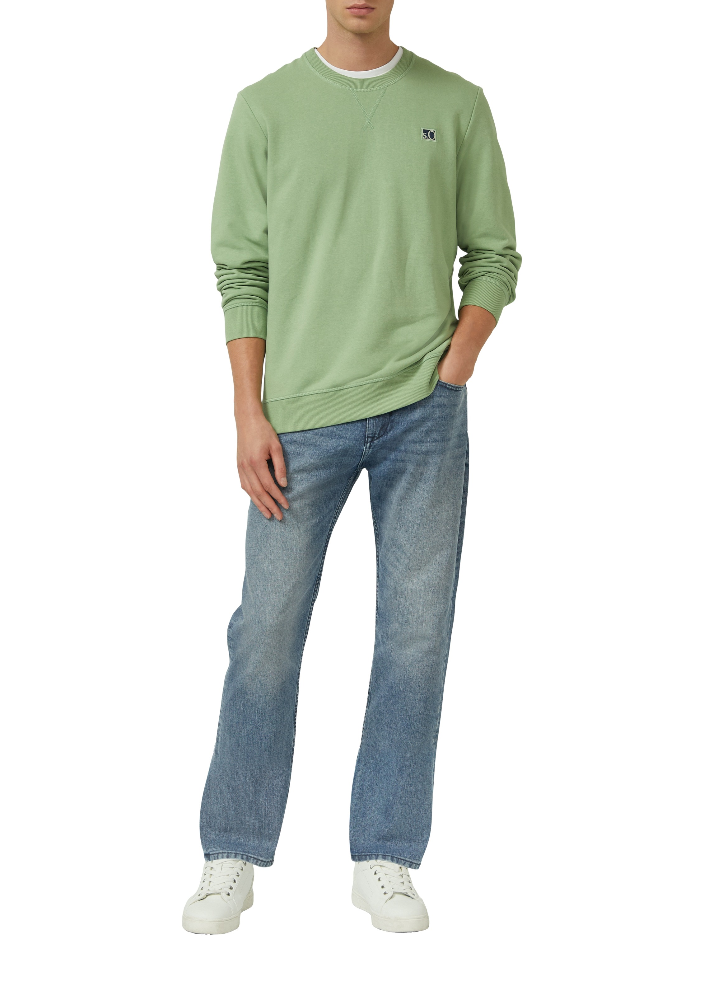 s.Oliver Sweatshirt, mit Logo Stickerei günstig online kaufen