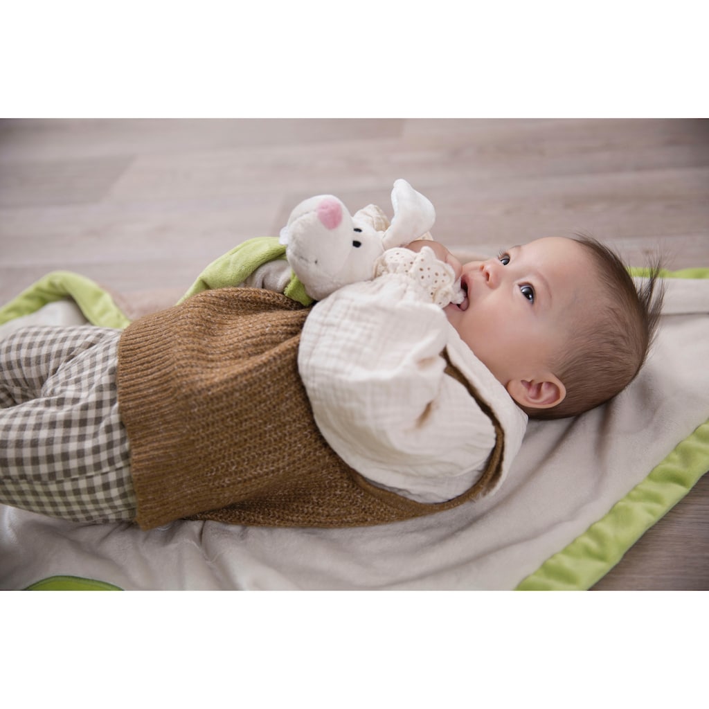 Nici Babydecke »My First NICI, Baby-Kuscheldecke mit Schmuse-Hase«