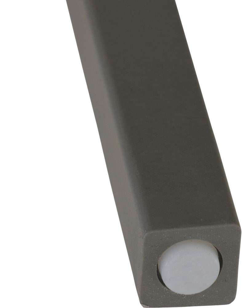 Siena Garden Gartensessel »Square 2er Set Stapelstuhl grau« Set, 2 Stk. tlg. Gestell, Polypropylen/Glasfaser