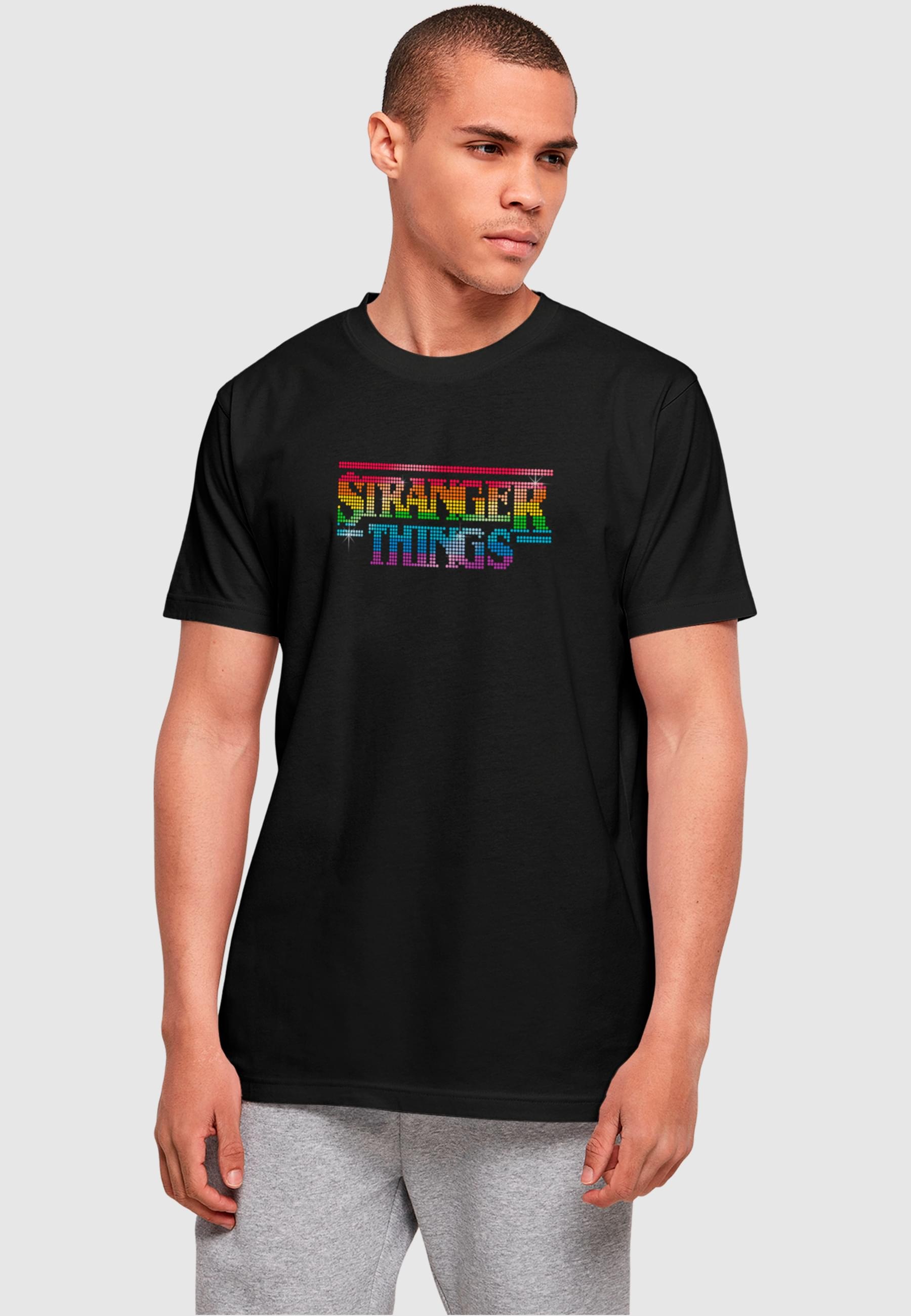 ABSOLUTE CULT T-Shirt "ABSOLUTE CULT Herren Stranger Things - Rainbow Dot L günstig online kaufen