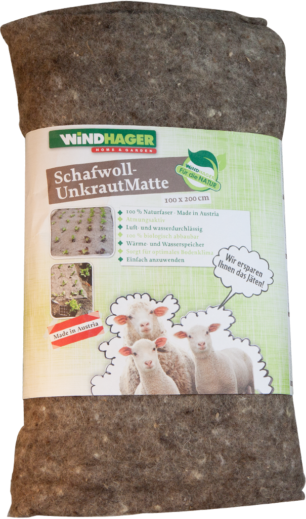 Windhager Winterschutzvlies "Winterschutz für Pflanzen aus 100% Jute, Vliesmatte" Kälteschutz Pflanztopf, erhältlich in verschiedenen Maßen