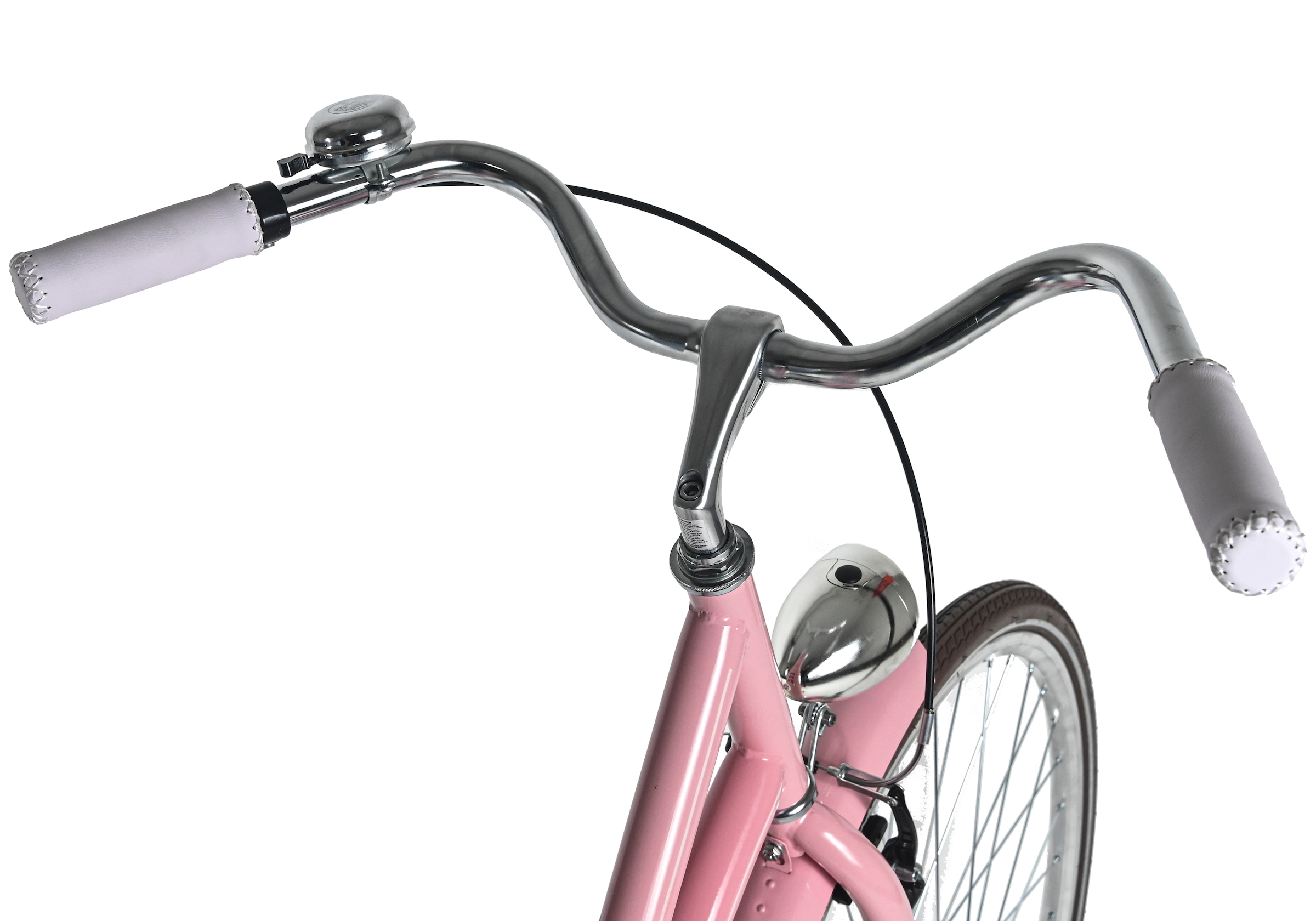 Dacapo Cityrad »Damenrad 28'' Classic Premium Rosa 1 Gang RH 53 cm mit Korb« 1 Gang ohne Schaltung
