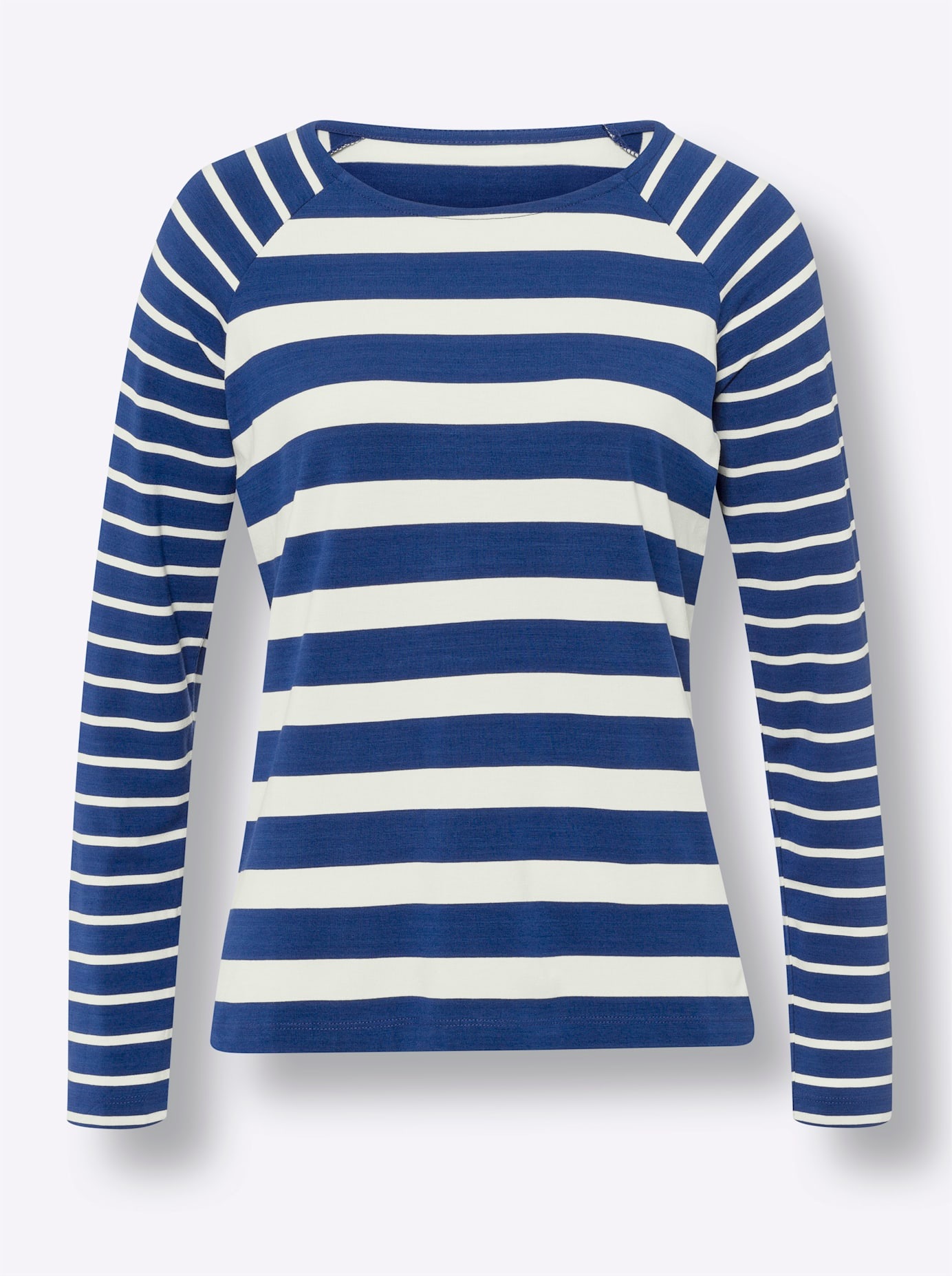 heine Rundhalsshirt »Streifenshirt«, (1 tlg.)