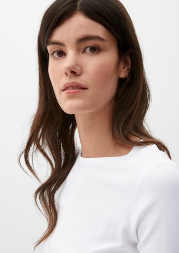 s.Oliver Women Long Sleeve Shirt White Size 40 2