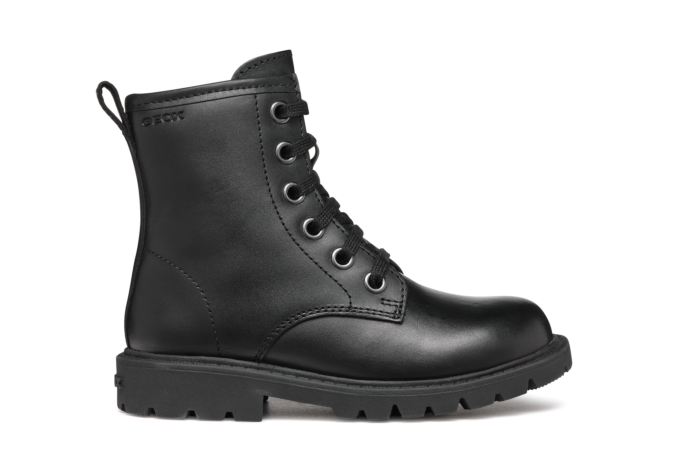 Geox Schnürboots »J SHAYLAX GIRL«, Klassischer Schnürboots, Größenschablone zum Download