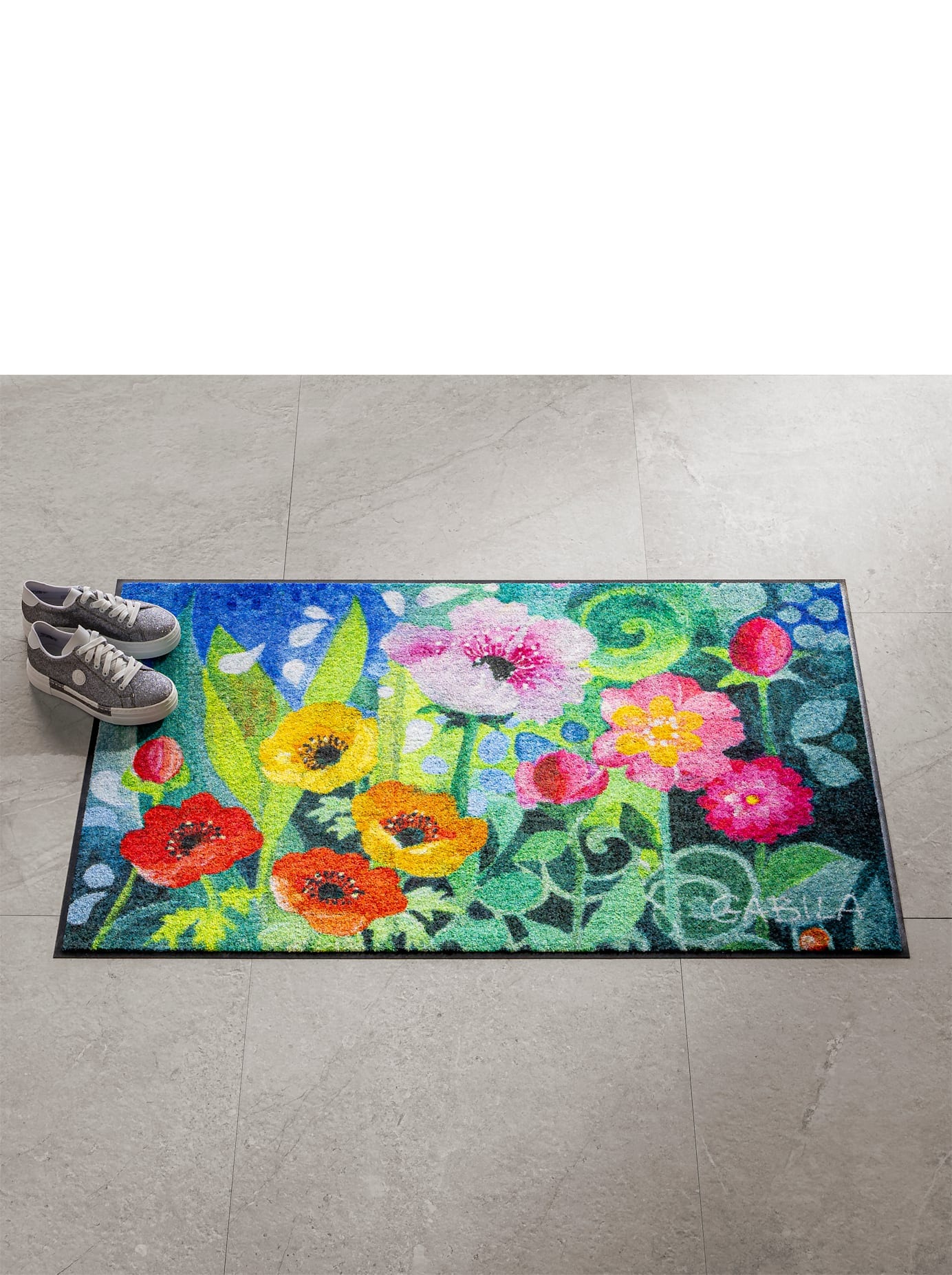 Salonloewe Foot Mat Rectangular Green 115x175 cm 3
