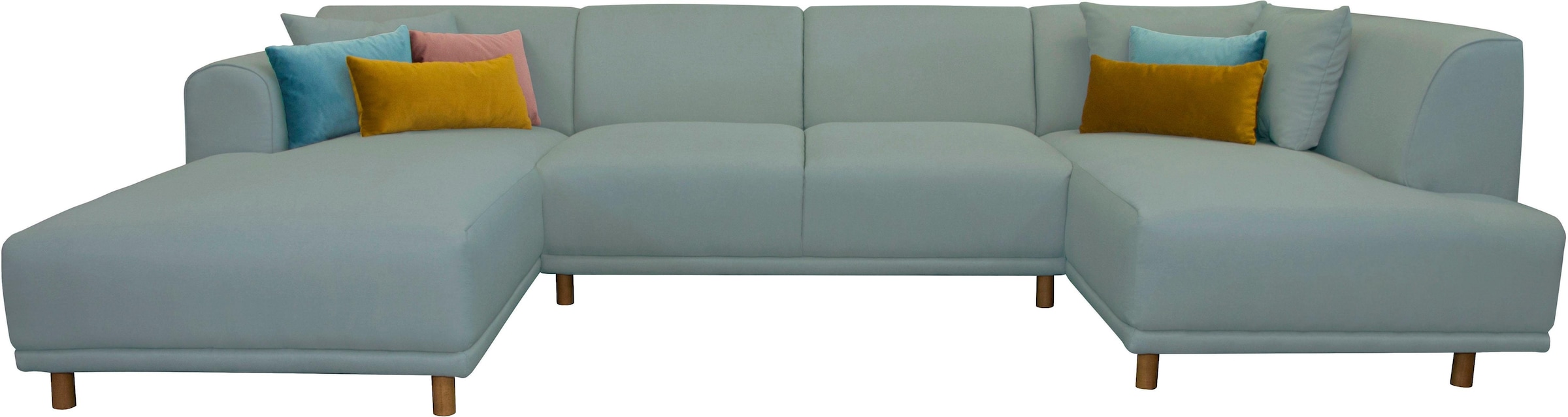 OTTO home Wohnlandschaft "Maroon U-Form" in skandinavischem Design, mit los günstig online kaufen