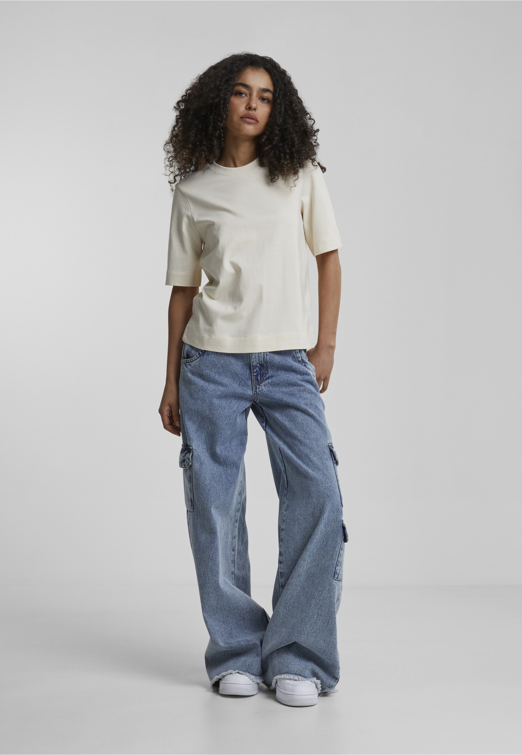 URBAN CLASSICS T-Shirt »Urban Classics Damen Ladies Classy Tee« 1 Stk.