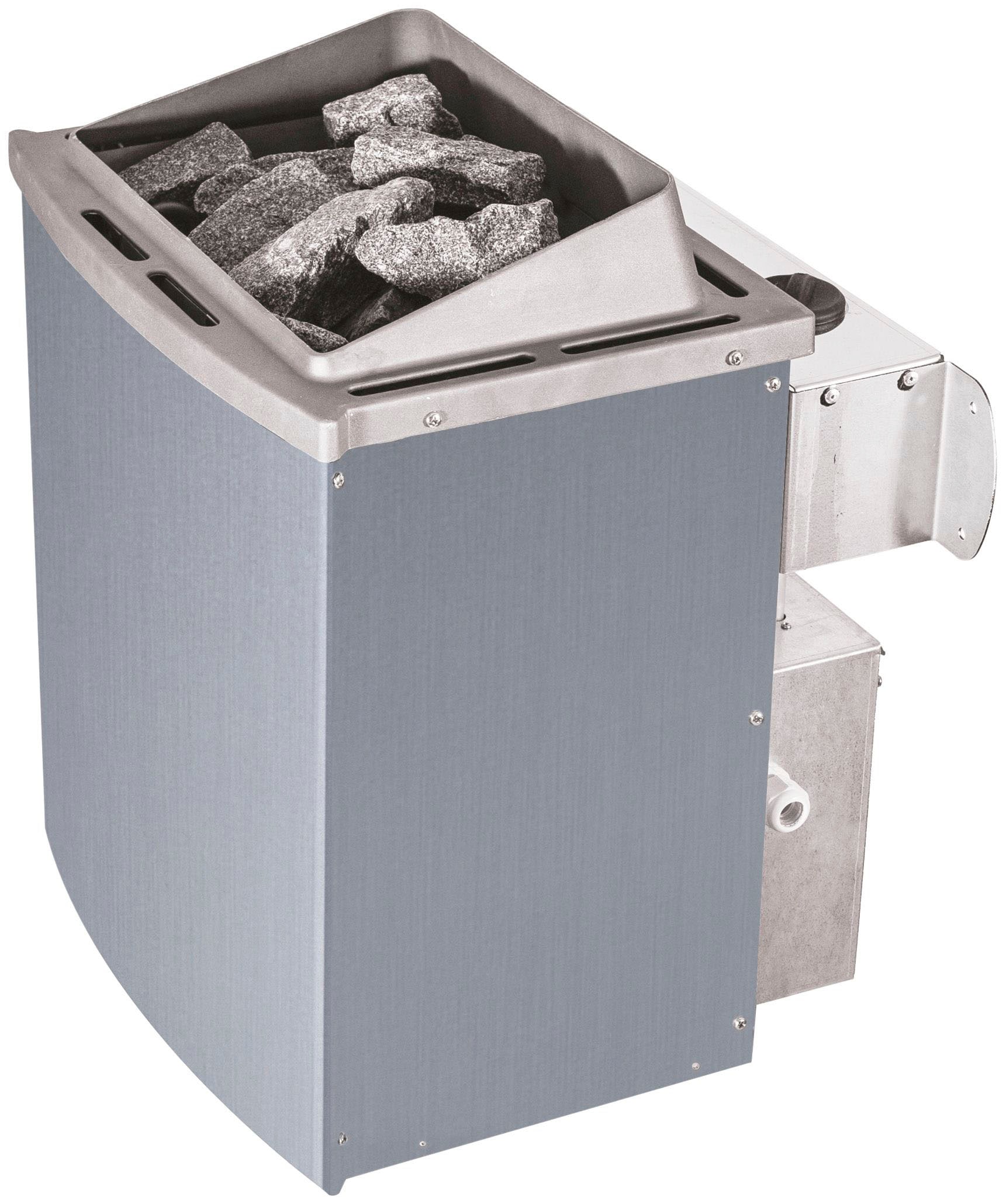 Karibu Sauna »Clara« Set,  Ofen 9 kW integr. Strg