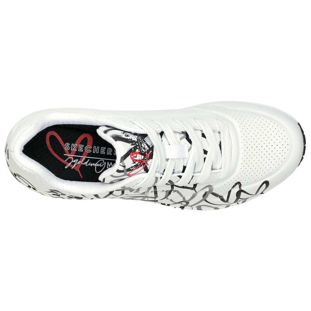 Skechers Wedgesneaker »UNO-SPREAD THE LOVE«