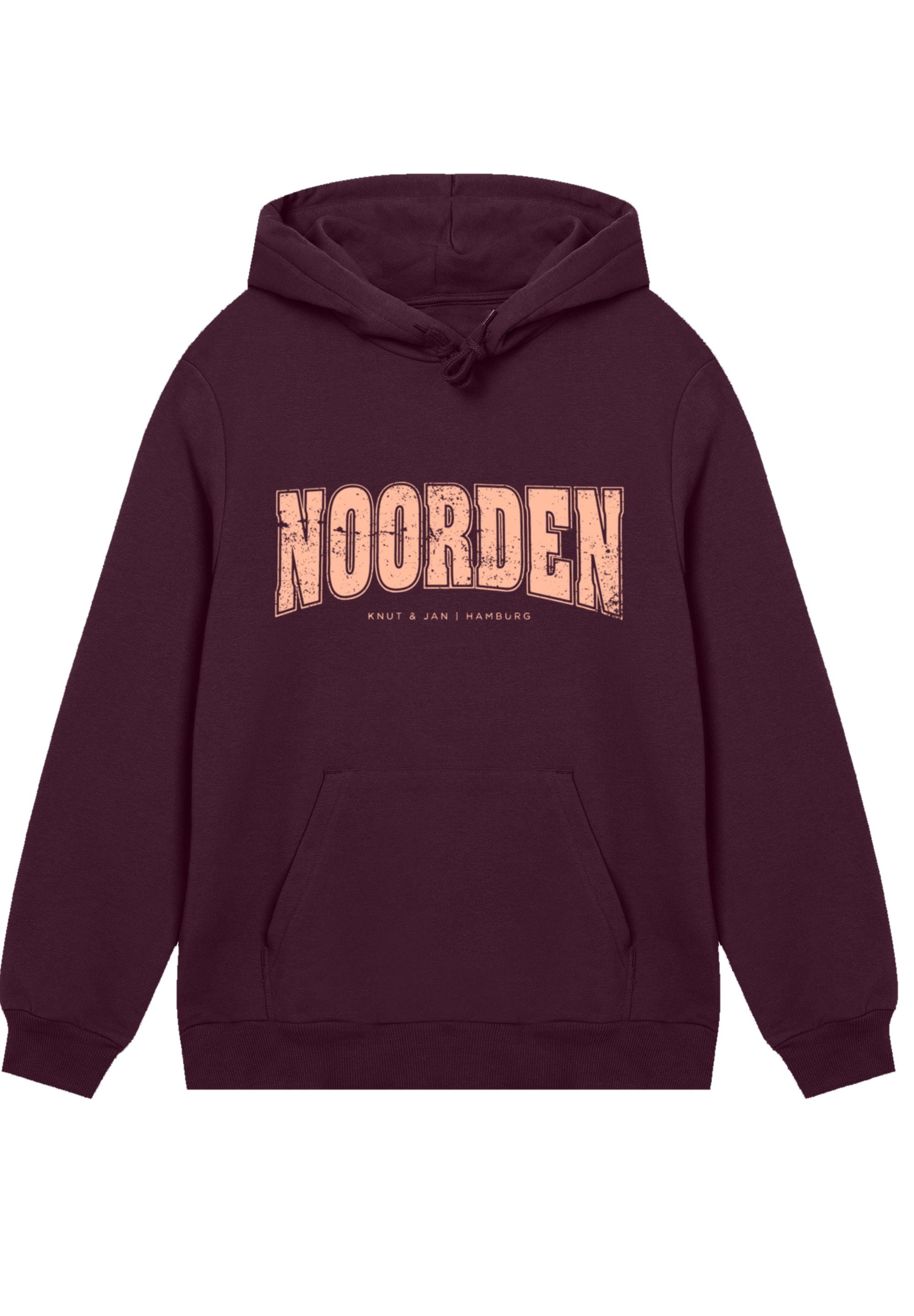 F4NT4STIC Kapuzenpullover »Knut & Jan Hamburg Noorden Collegiate«, Premium Qualität