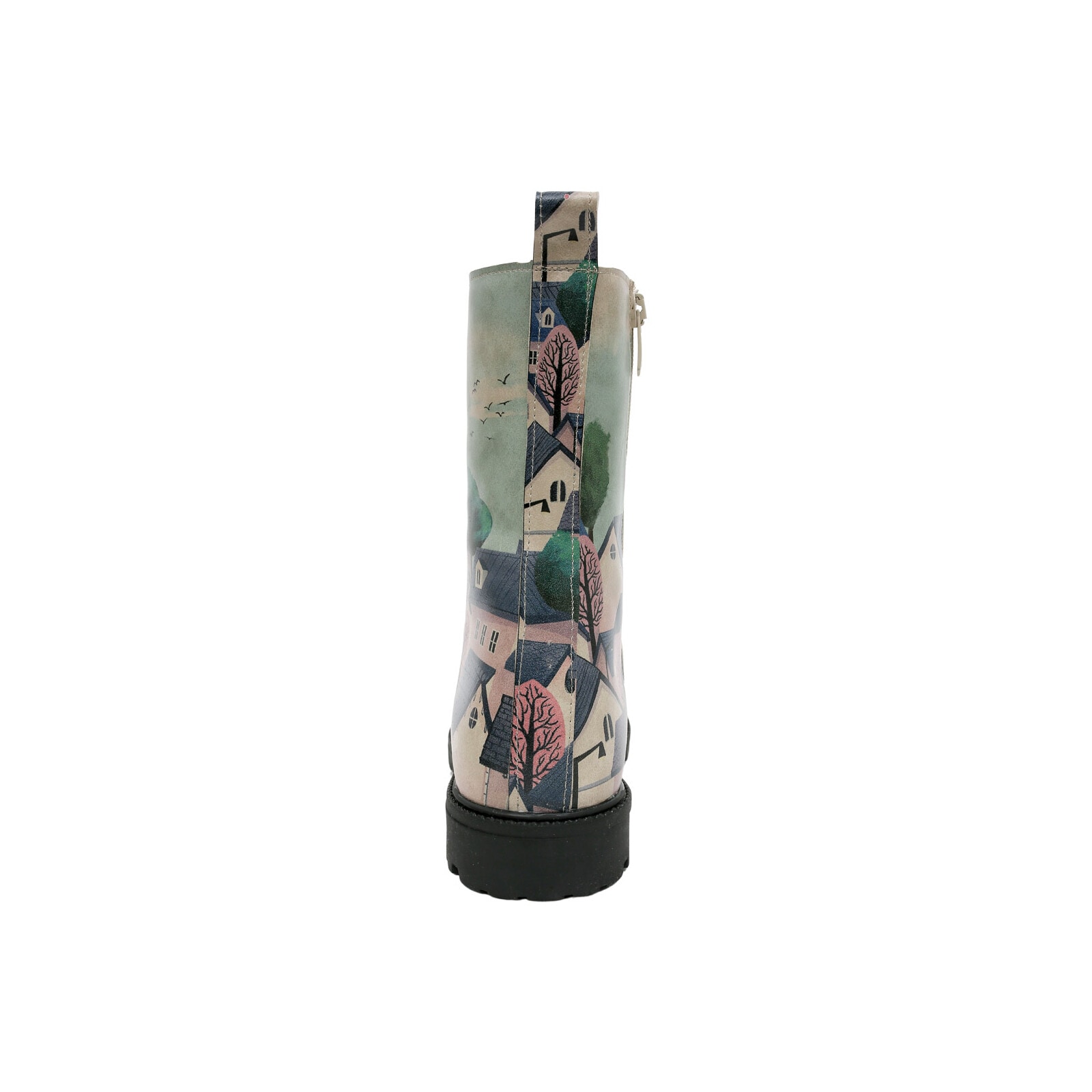 DOGO Schnürboots »Zipsy Buildings Damen Stiefel / Female«, Vegan