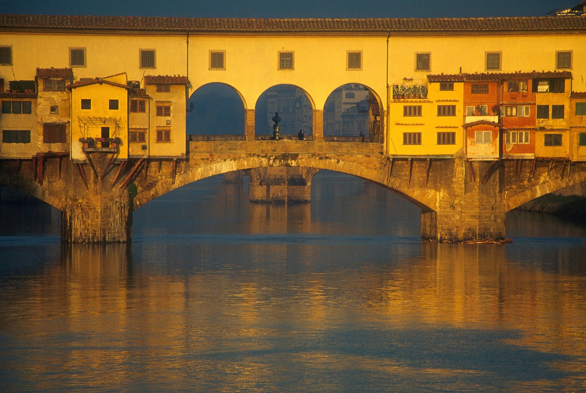 Papermoon Fototapete »Brücke Italien«