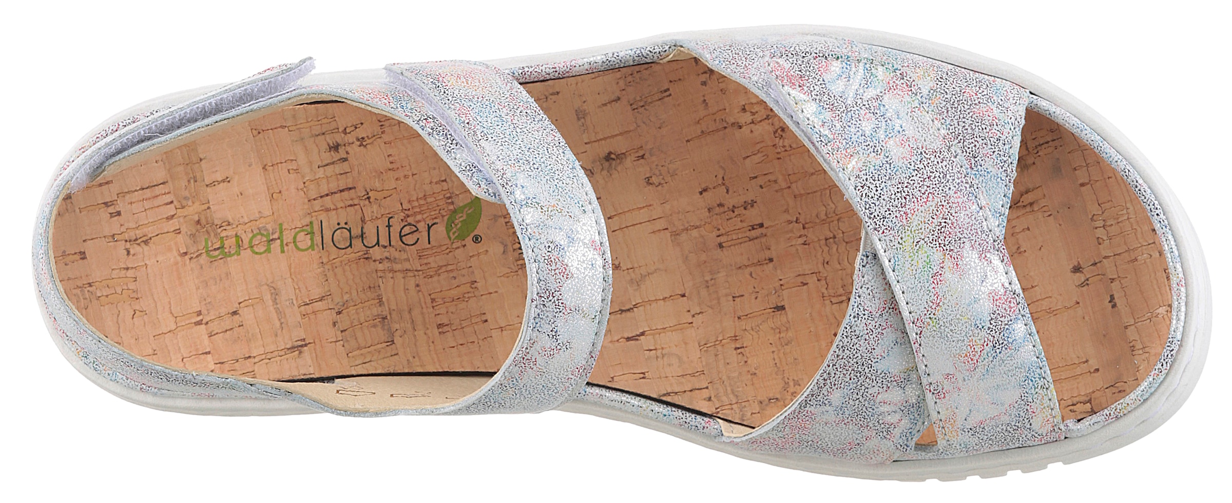 Waldläufer Plateausandale »H-WILLOW«, Klettschuh, Sommerschuh, Bequemschuh in Komfortweite H (= sehr weit)