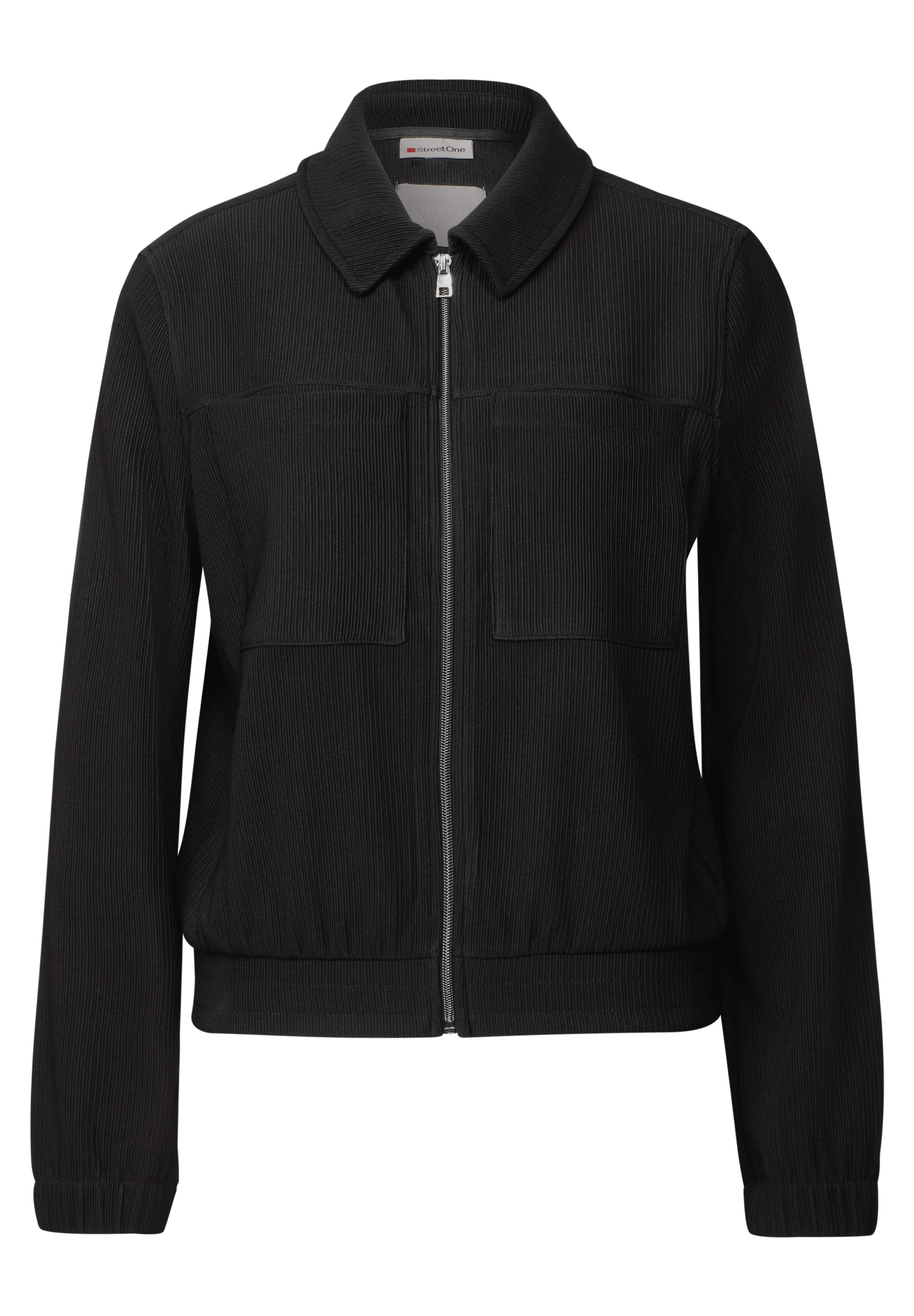 STREET ONE Sweatjacke, mit Brusttaschen