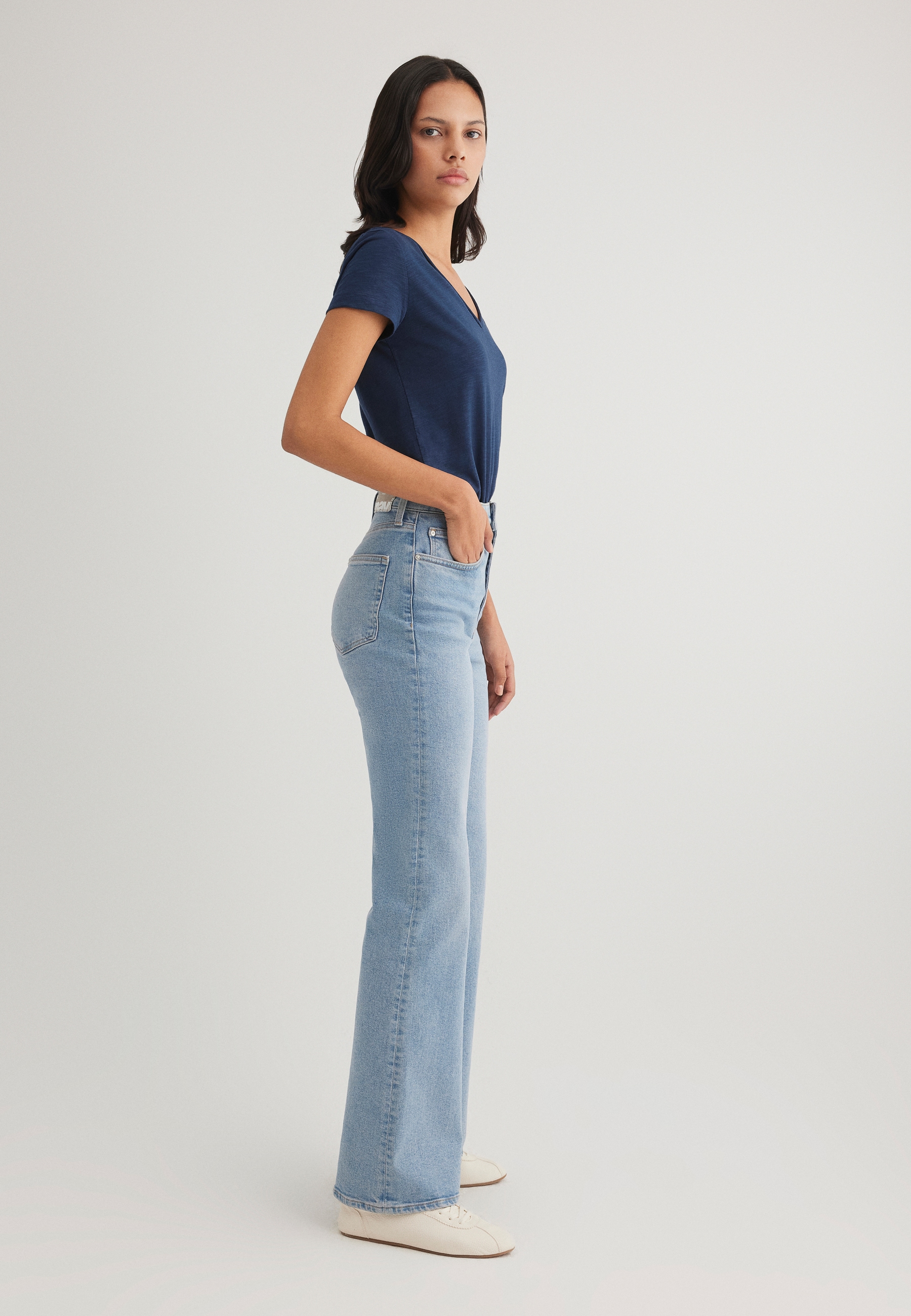Mavi T-Shirt »BASIC V-NECK TEE«, T-Shirt Basic
