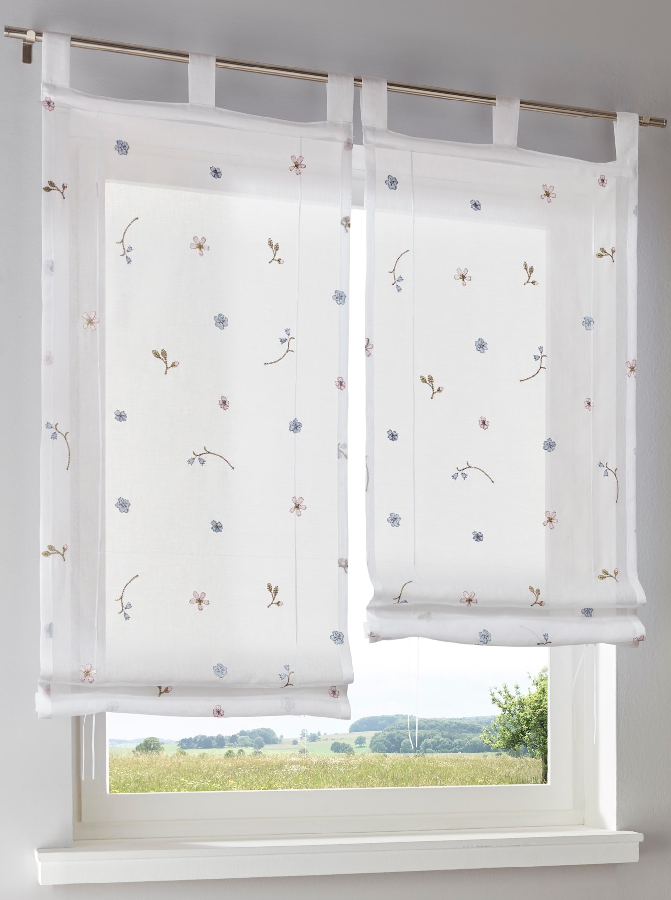 Thumbnail - heine home Raffrollo mit Schlaufen