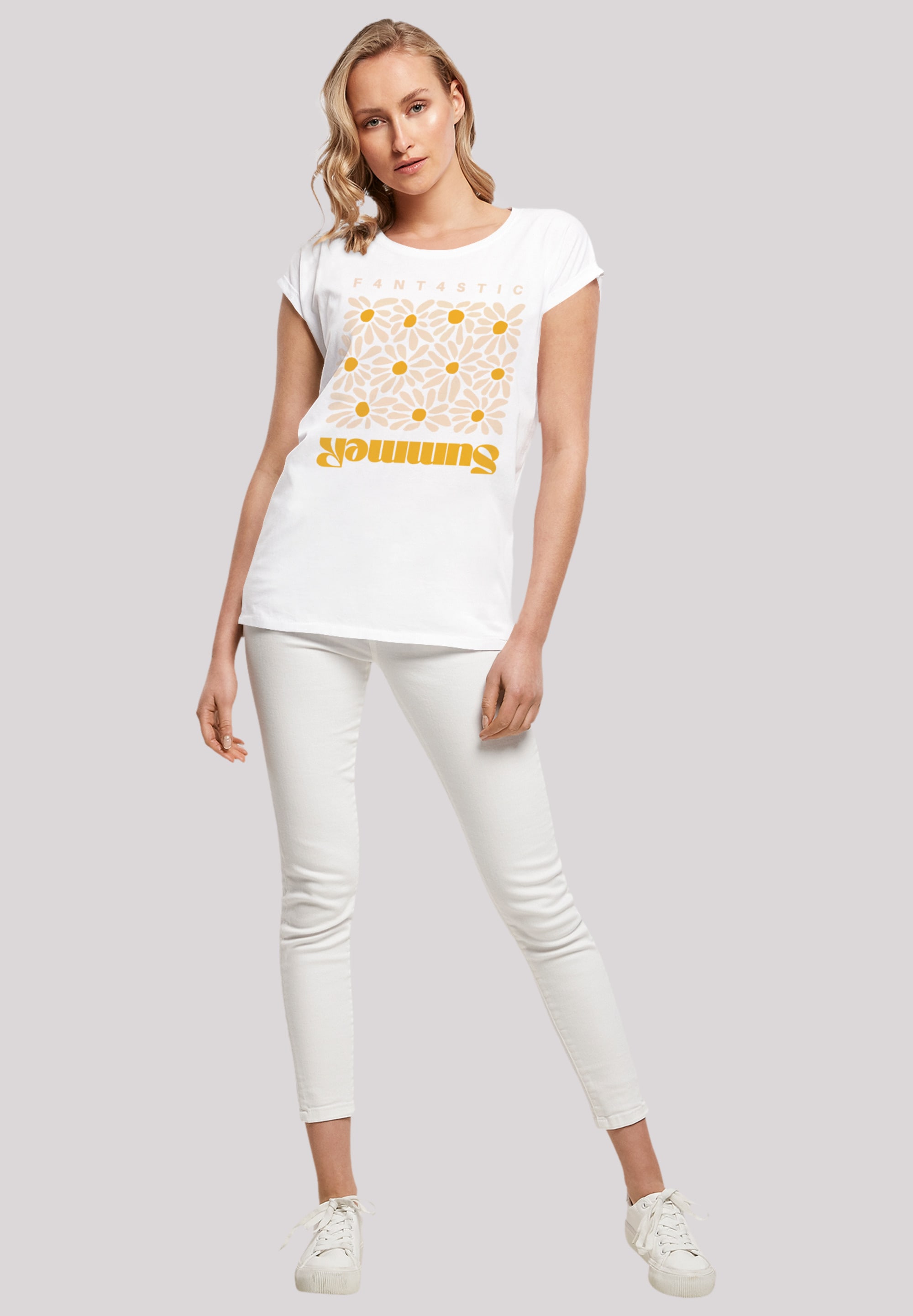 F4NT4STIC T-Shirt »Summer Sunflower«, Print