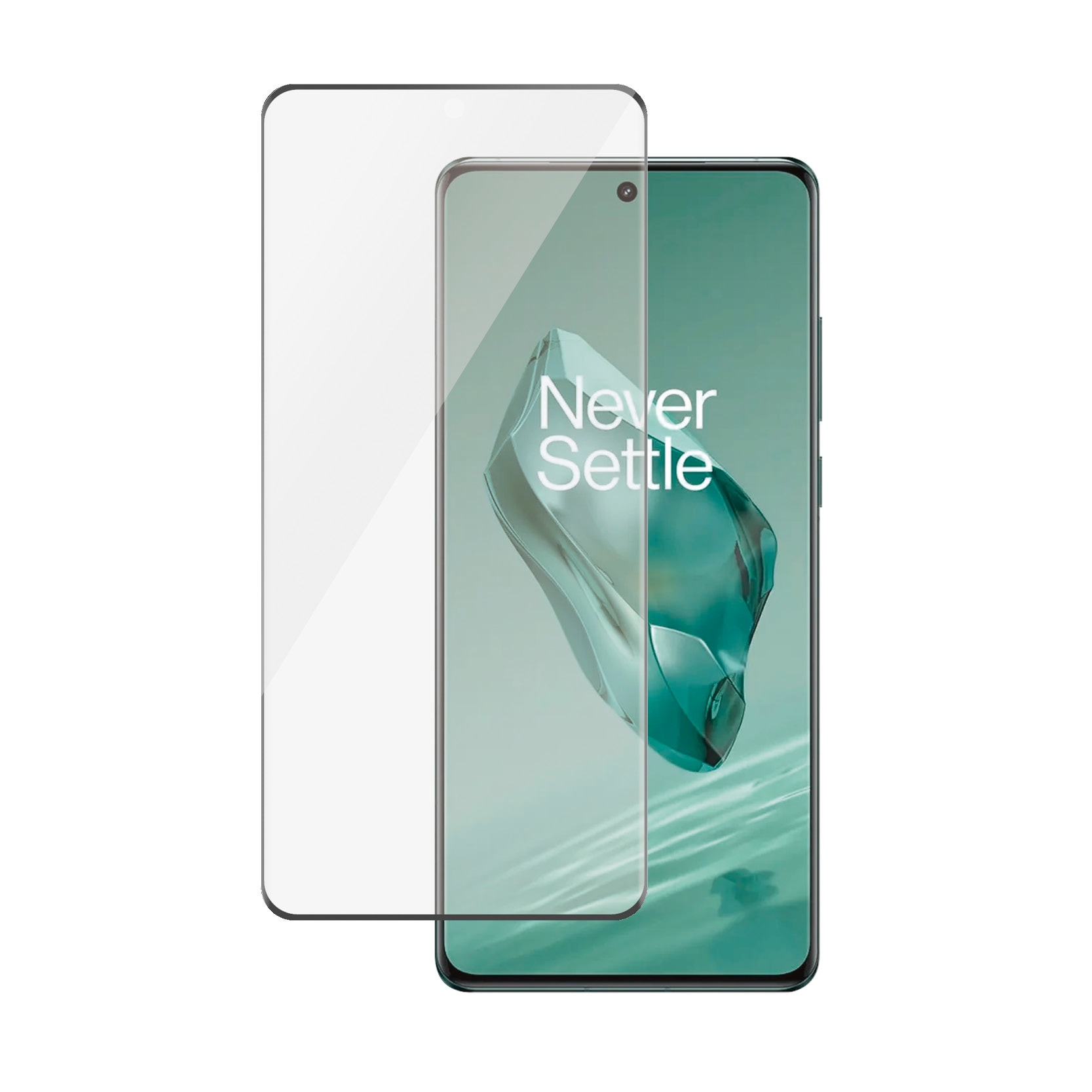 PanzerGlass Displayschutzglas »Curved Edges Ultra-Wide Fit Screen Protection«, für OnePlus 12, Displayschutzfolie, Schutzfolie, Bildschirmschutz, kratz- & stoßfest