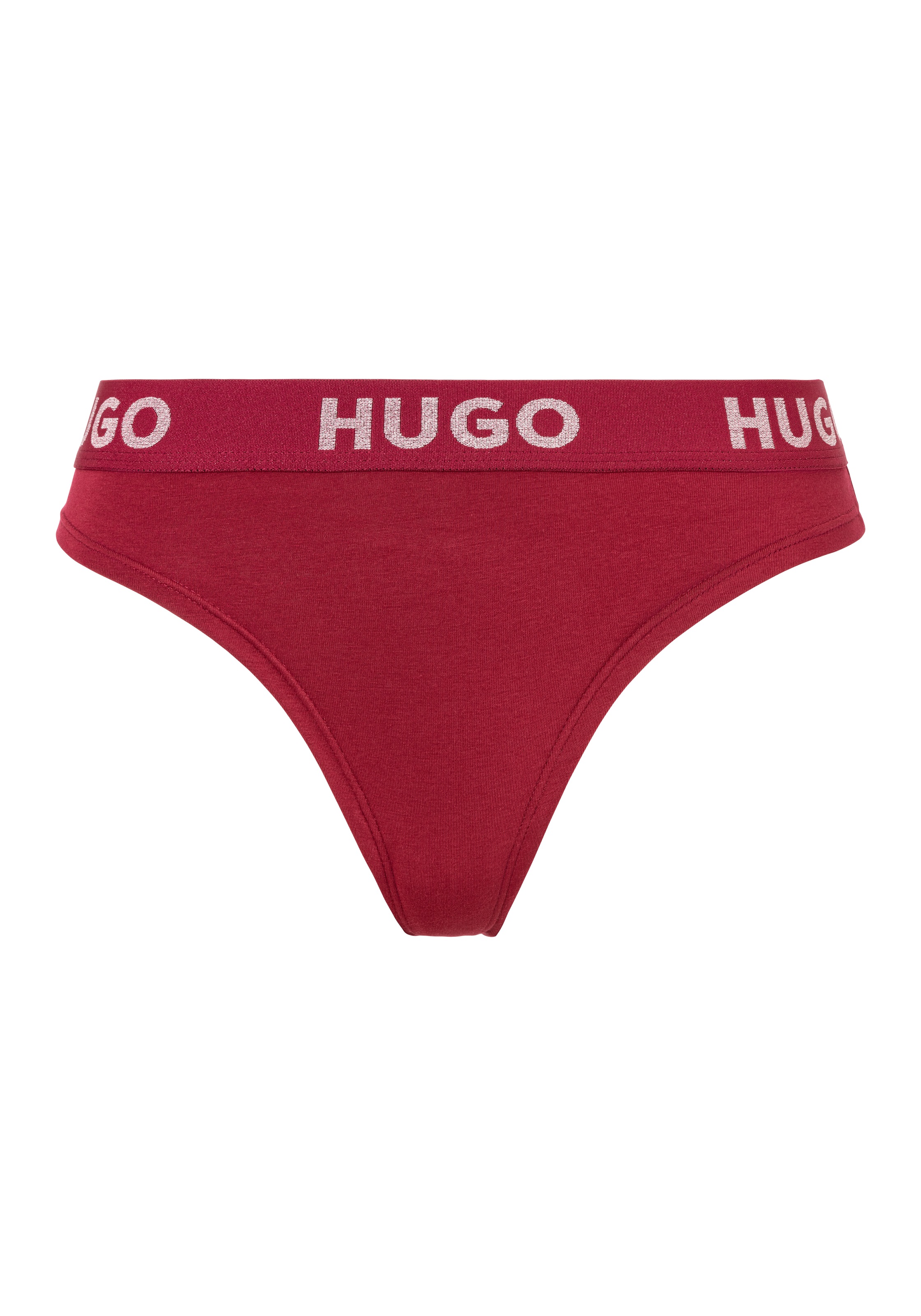 HUGO Underwear String "THONG SPORTY LOGO", mit HUGO Logo auf elastischem Bu günstig online kaufen