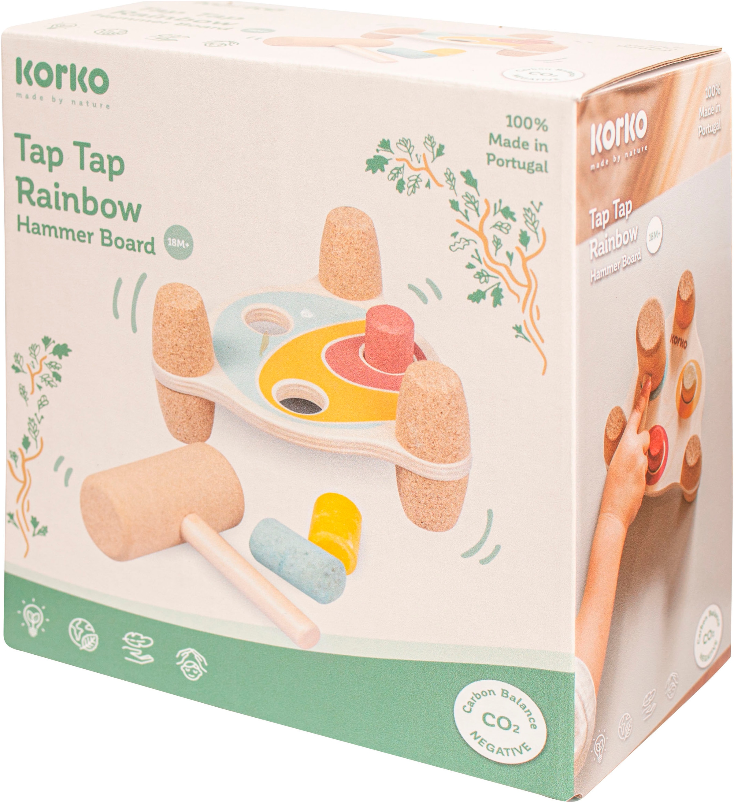 KORKO Klopfbank »Tap Tap Rainbow - Hammerbank«, Made in Europe