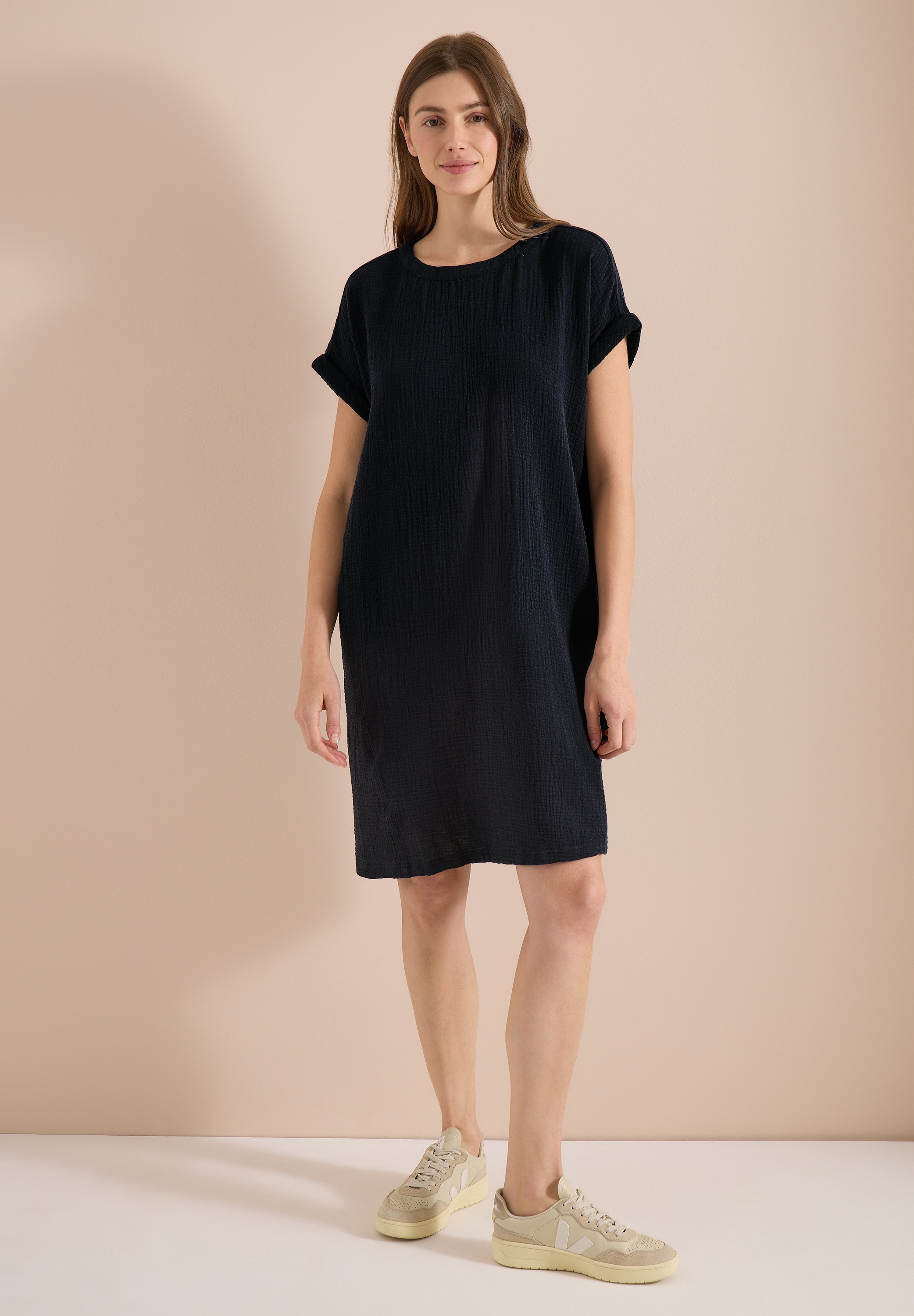 Cecil Sommerkleid Ohne Taschen aus 100% Baumwolle