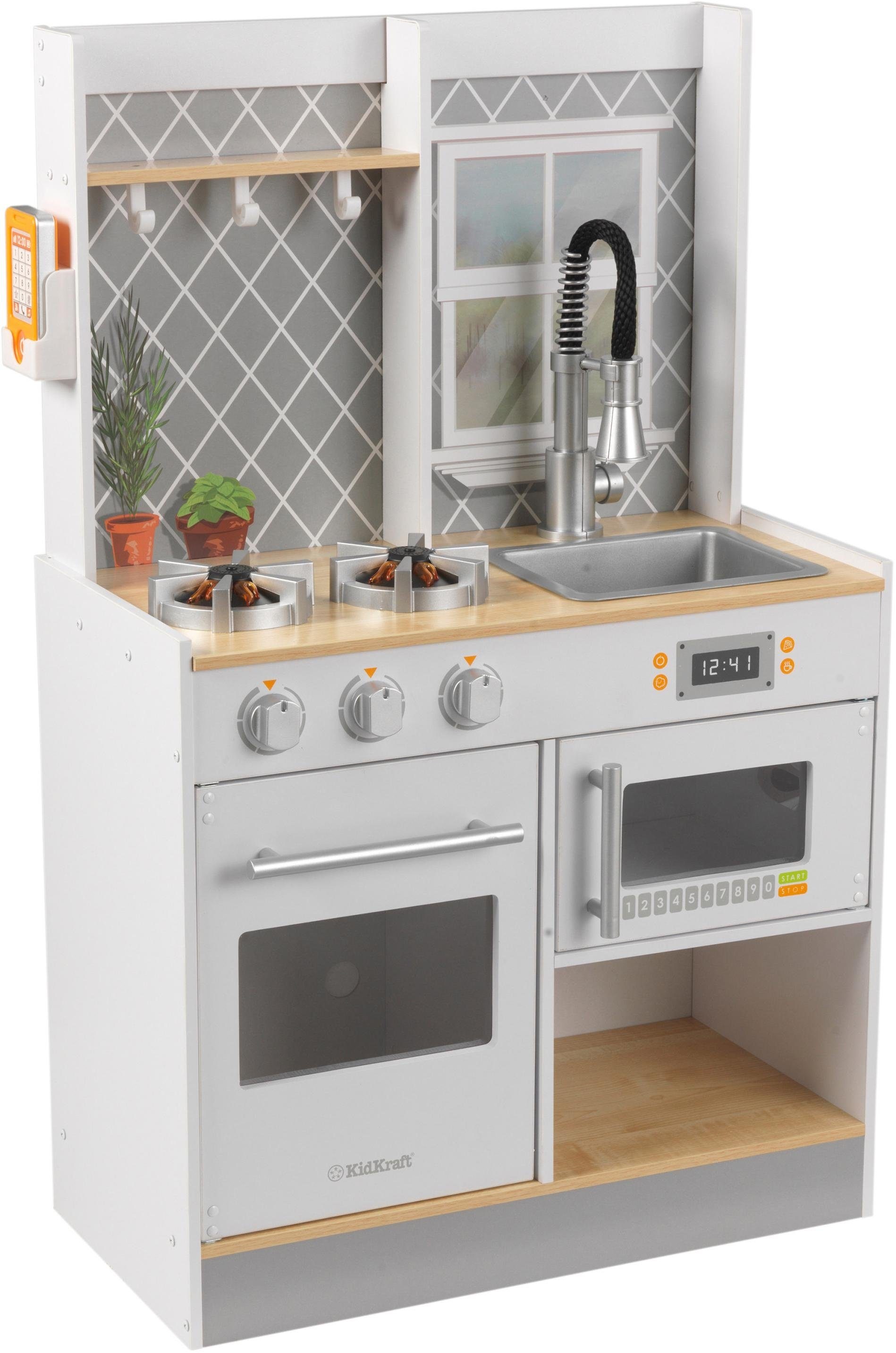 KidKraft® Spielküche »Let's Cook«, aus Holz BAUR
